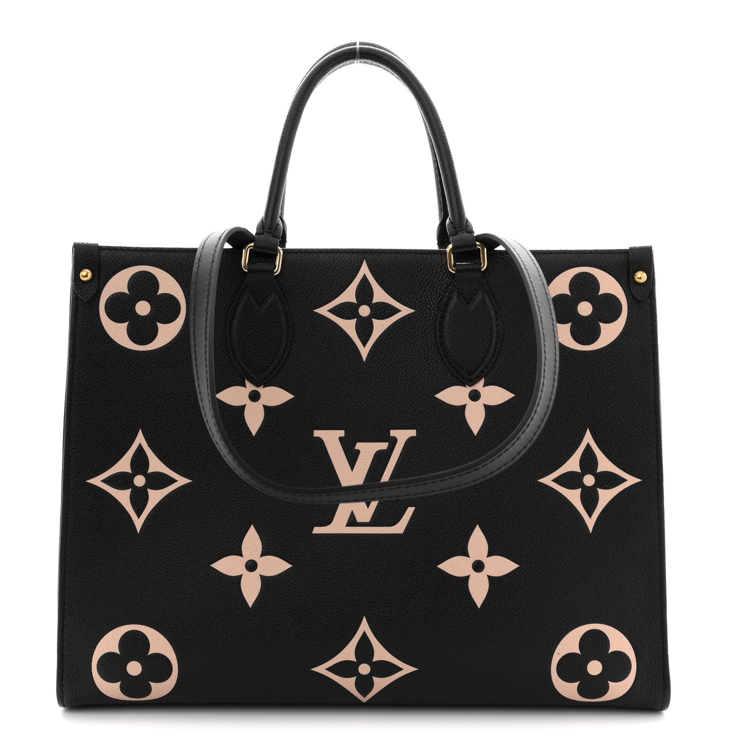 Empreinte Monogram Giant Onthego MM Black Beige