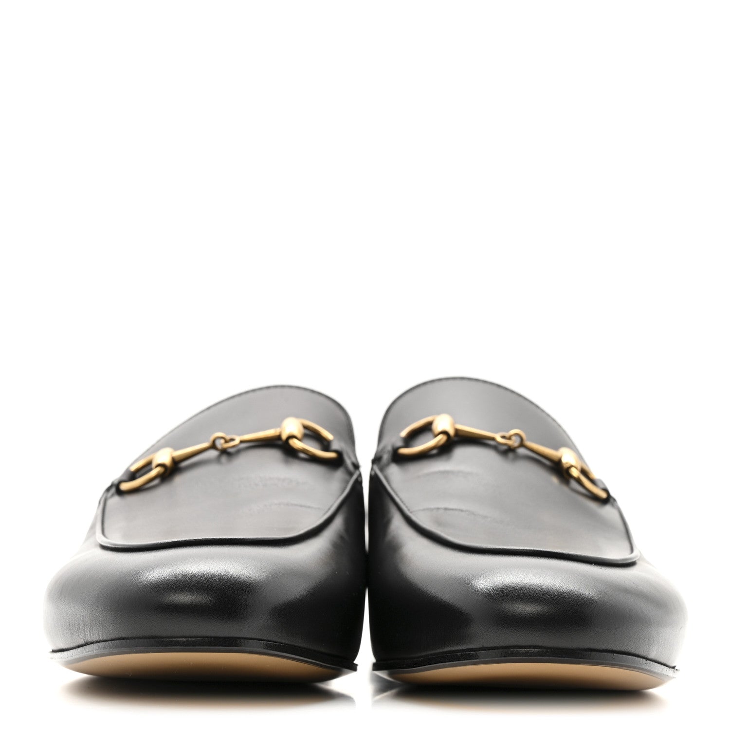 Calfskin Womens Princetown Slippers 40 Black