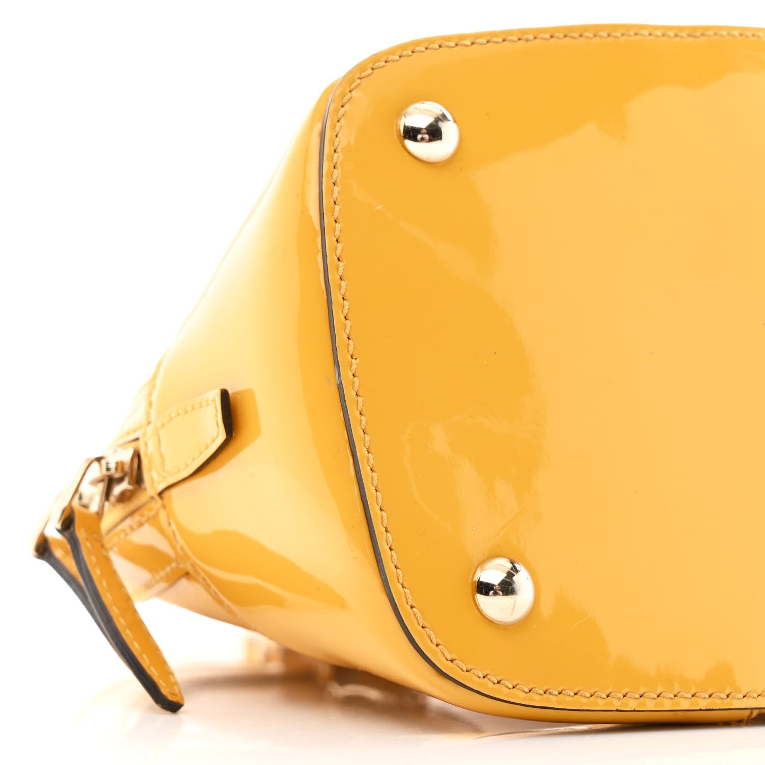 Patent Microguccissima Small Nice Top Handle Dome Bag Bumblebee