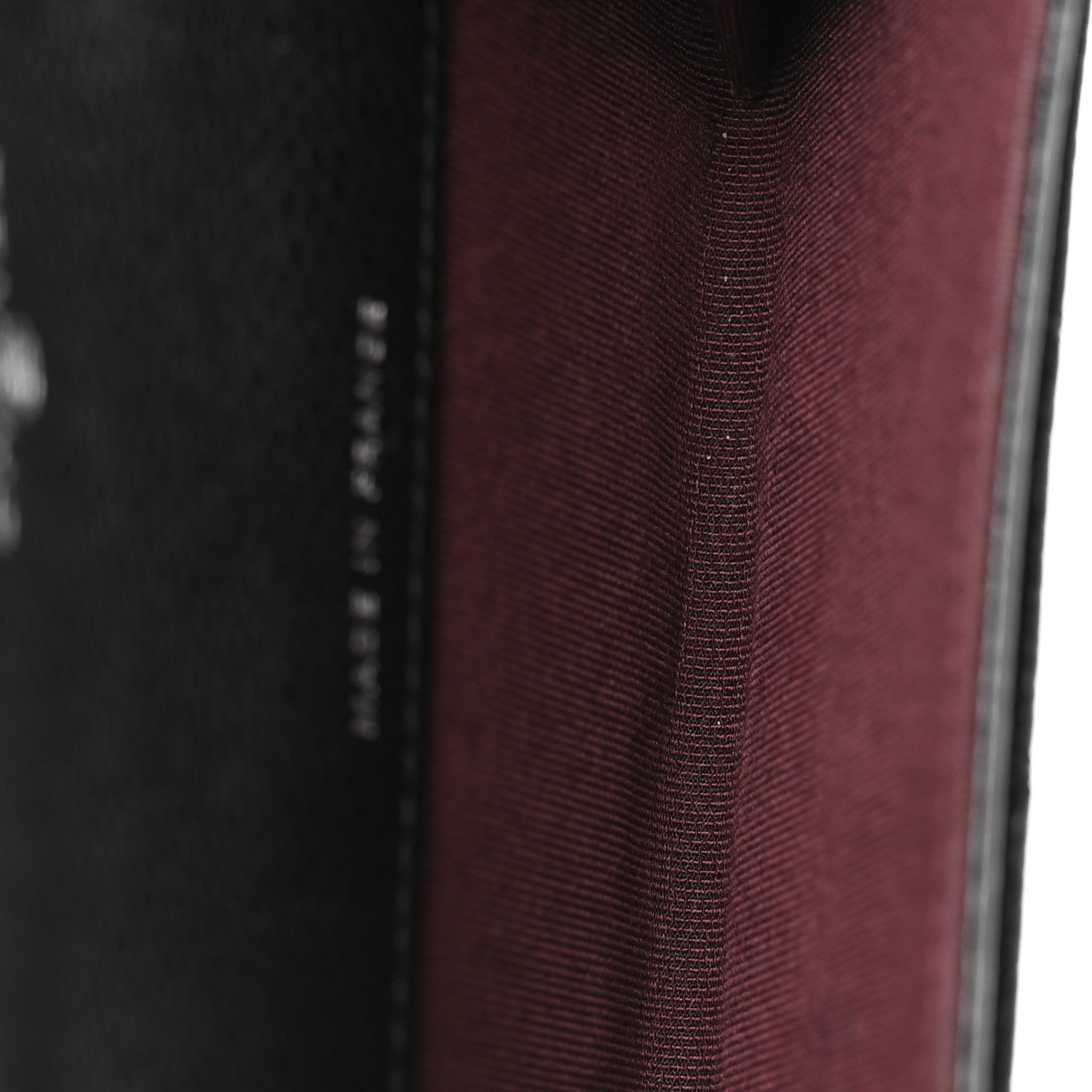 Caviar Quilted Flap Card Holder Wallet Black