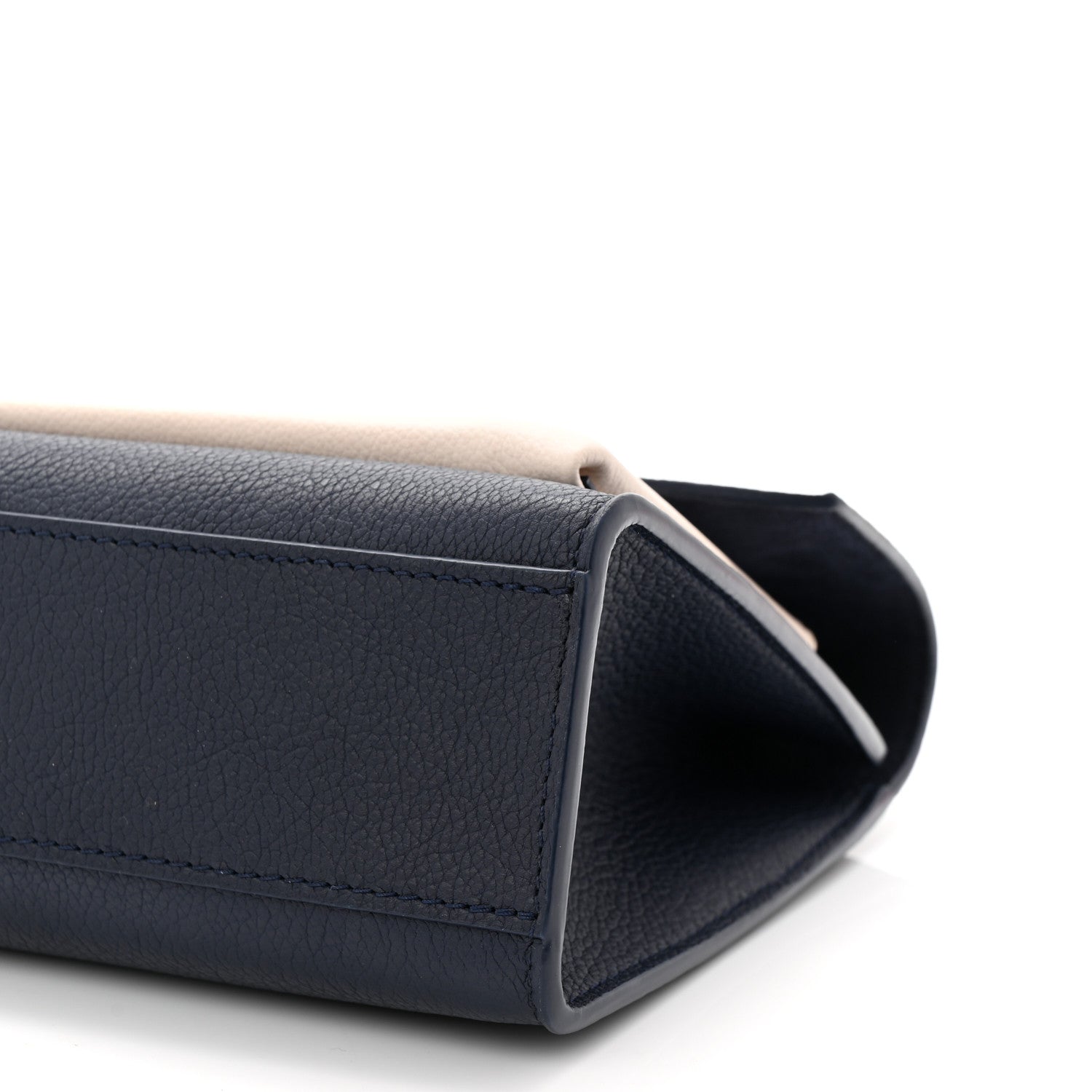 Soft Calfskin Mylockme Chain Bag BB Navy