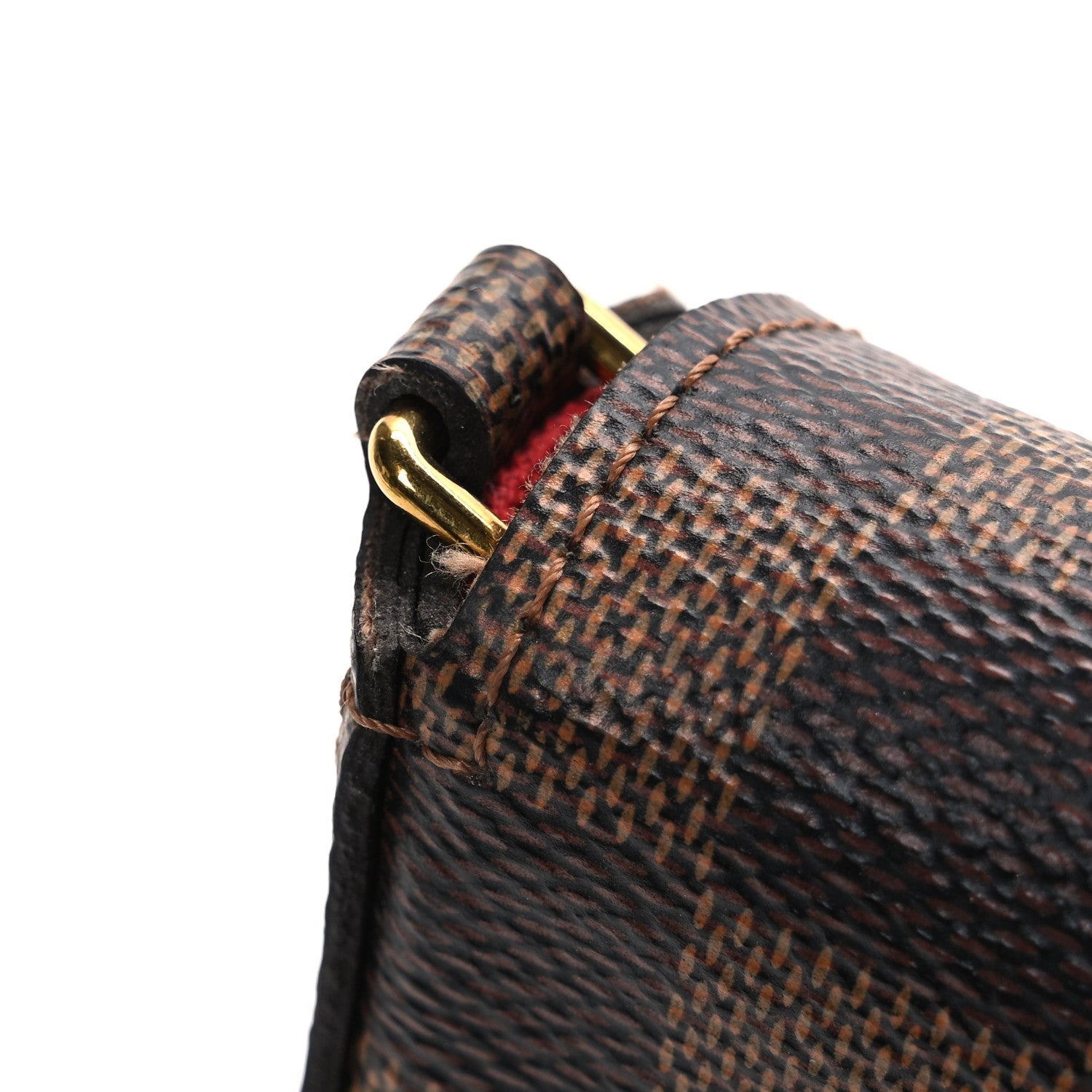 Damier Ebene Pochette Felicie Chain Wallet
