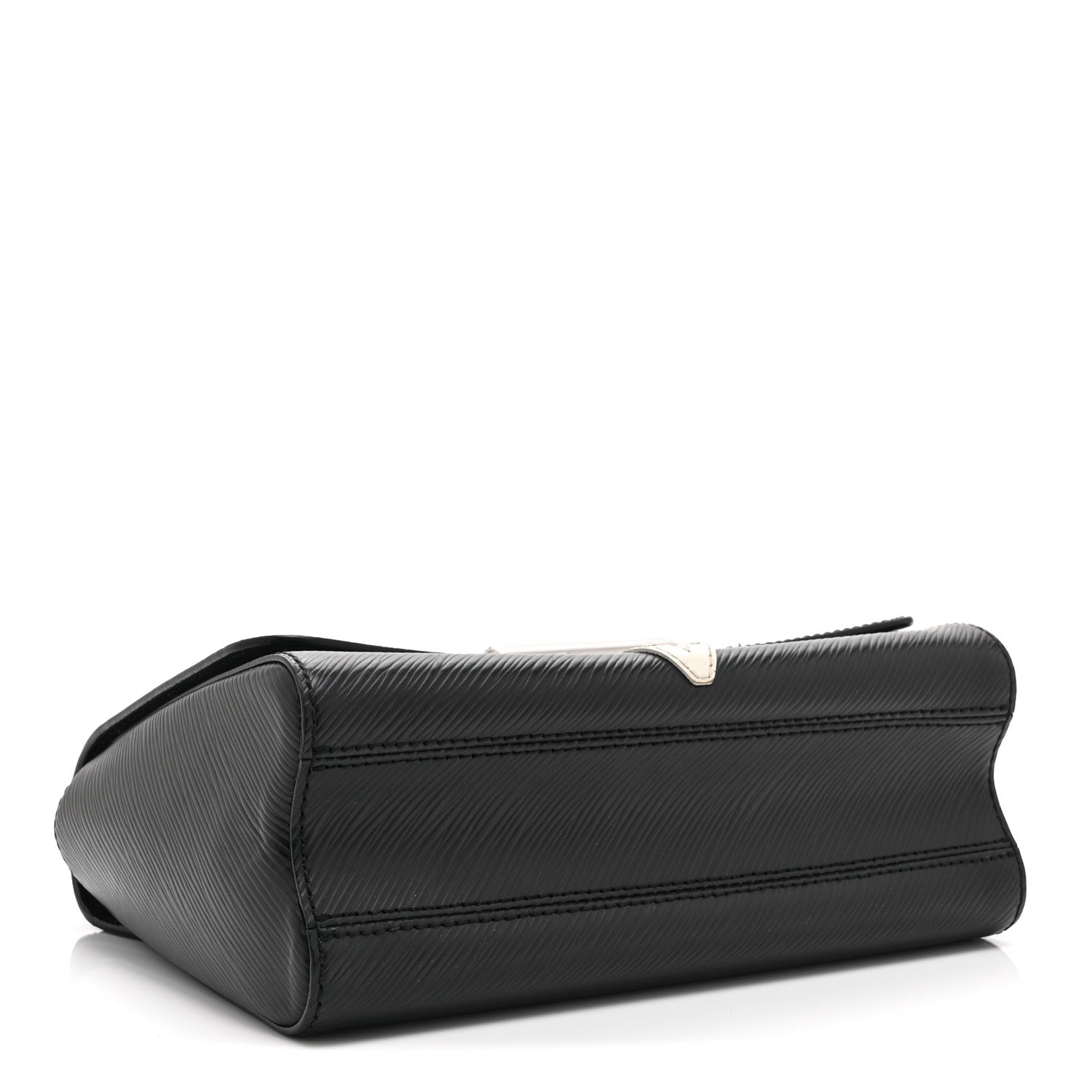 Epi Monogram Twist Shoulder Bag MM Black