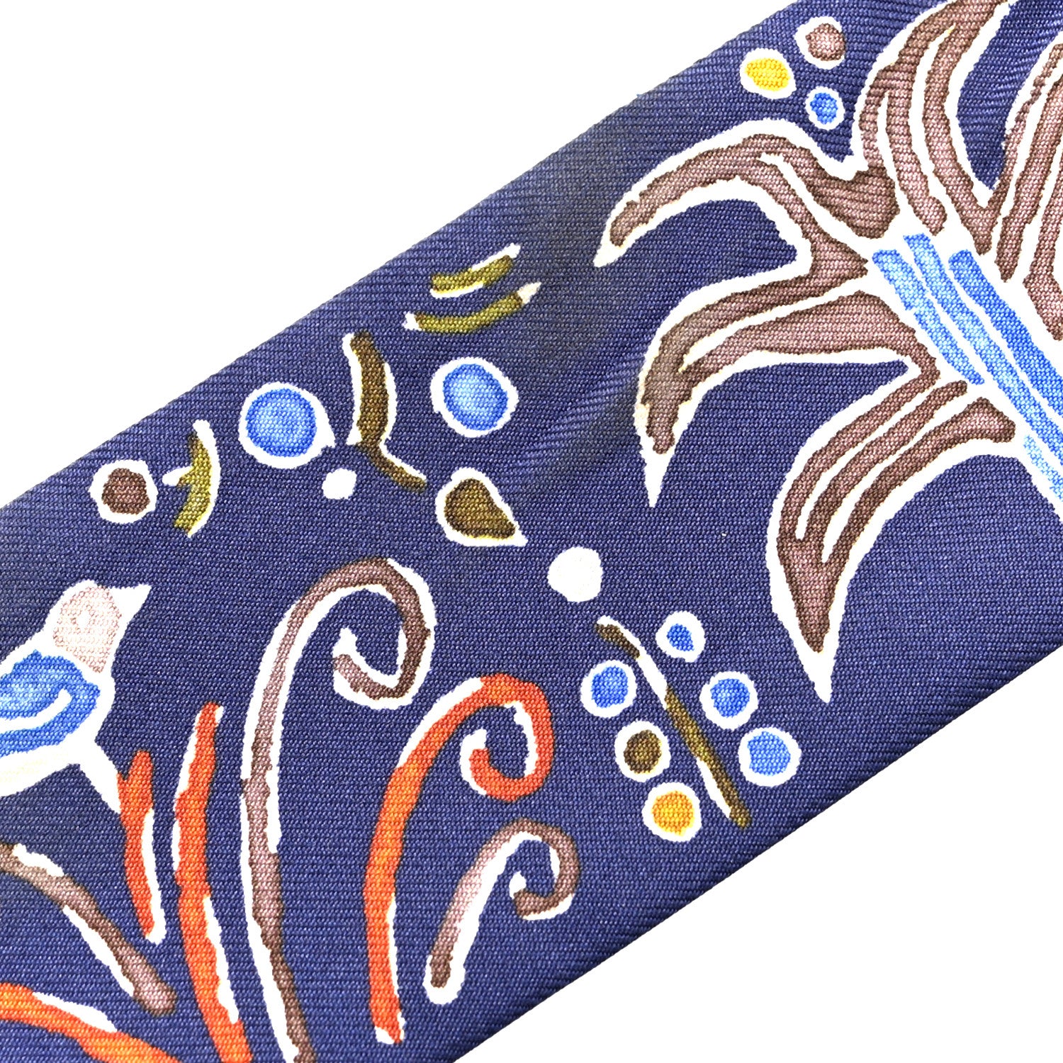 Silk Isola Di Primavera Twilly Marine Kaki White