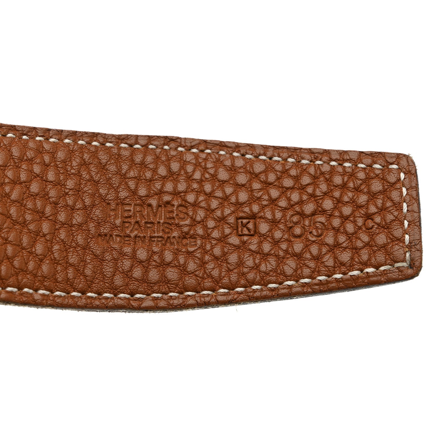 Box Togo Reversible 32mm Belt Strap 85 Black Gold