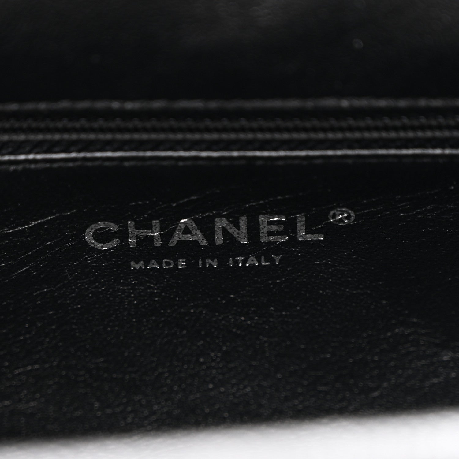 Caviar Quilted Timeless Clutch Black