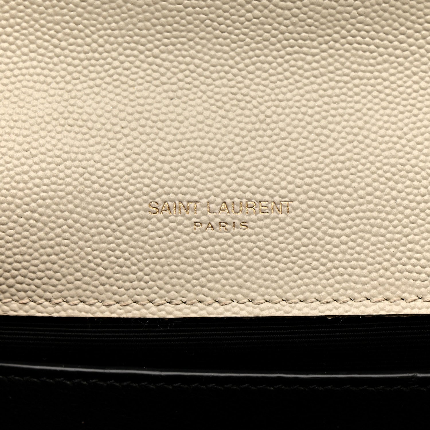 Grain De Poudre Medium Classic Monogram Kate Satchel Crema Soft