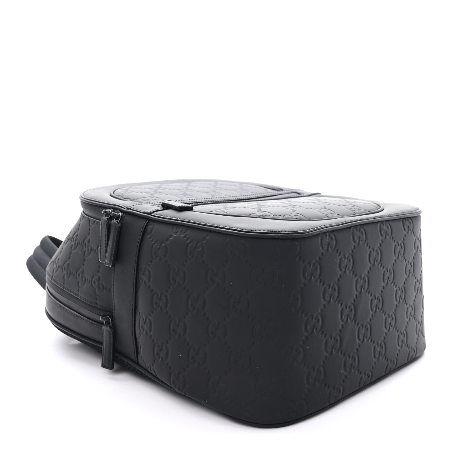 Rubber GG Backpack Black