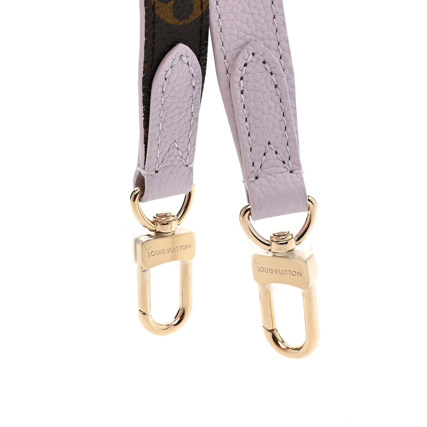 Monogram Neverfull Inside Out Bandouliere BB Shoulder Strap Misty Lilac