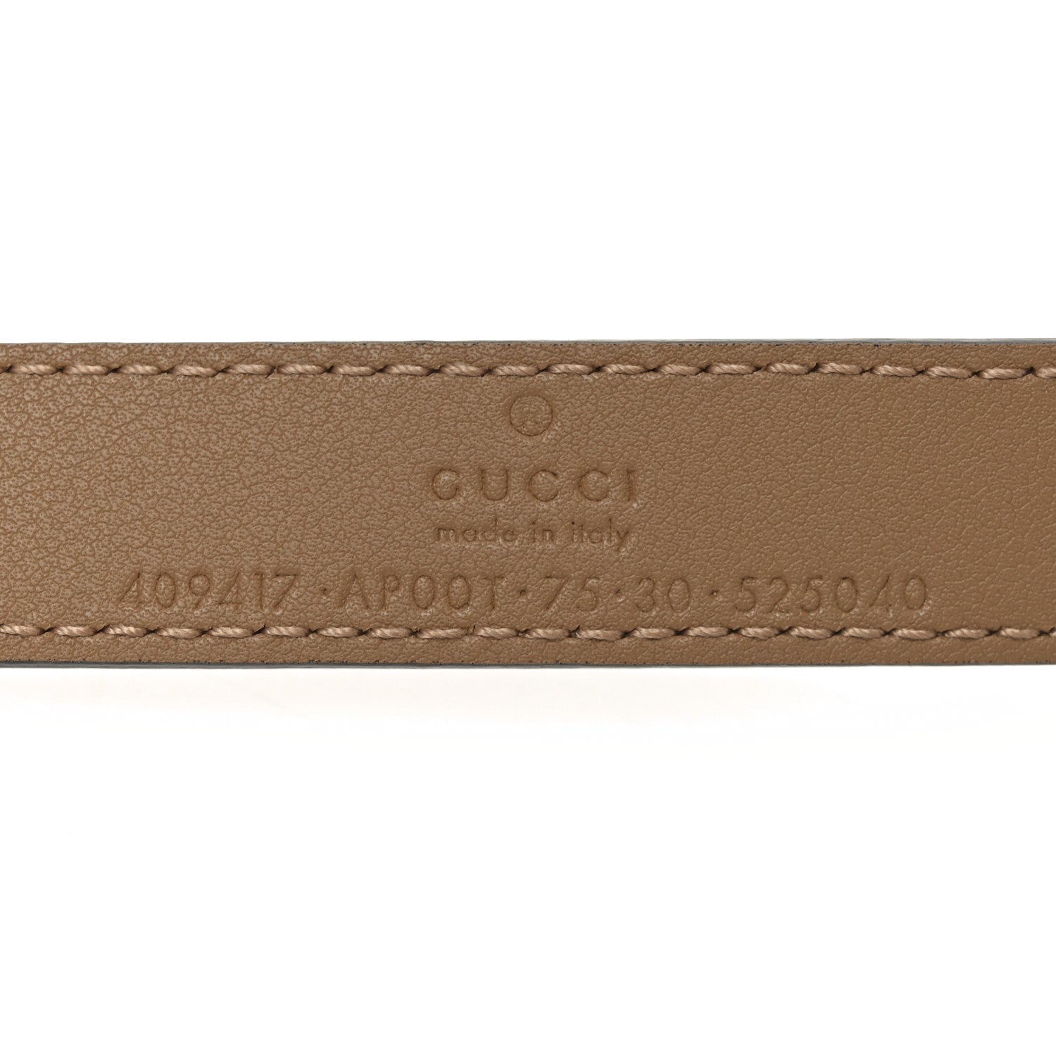 Calfskin Double G 20mm Belt 75 30 Porcelain Rose
