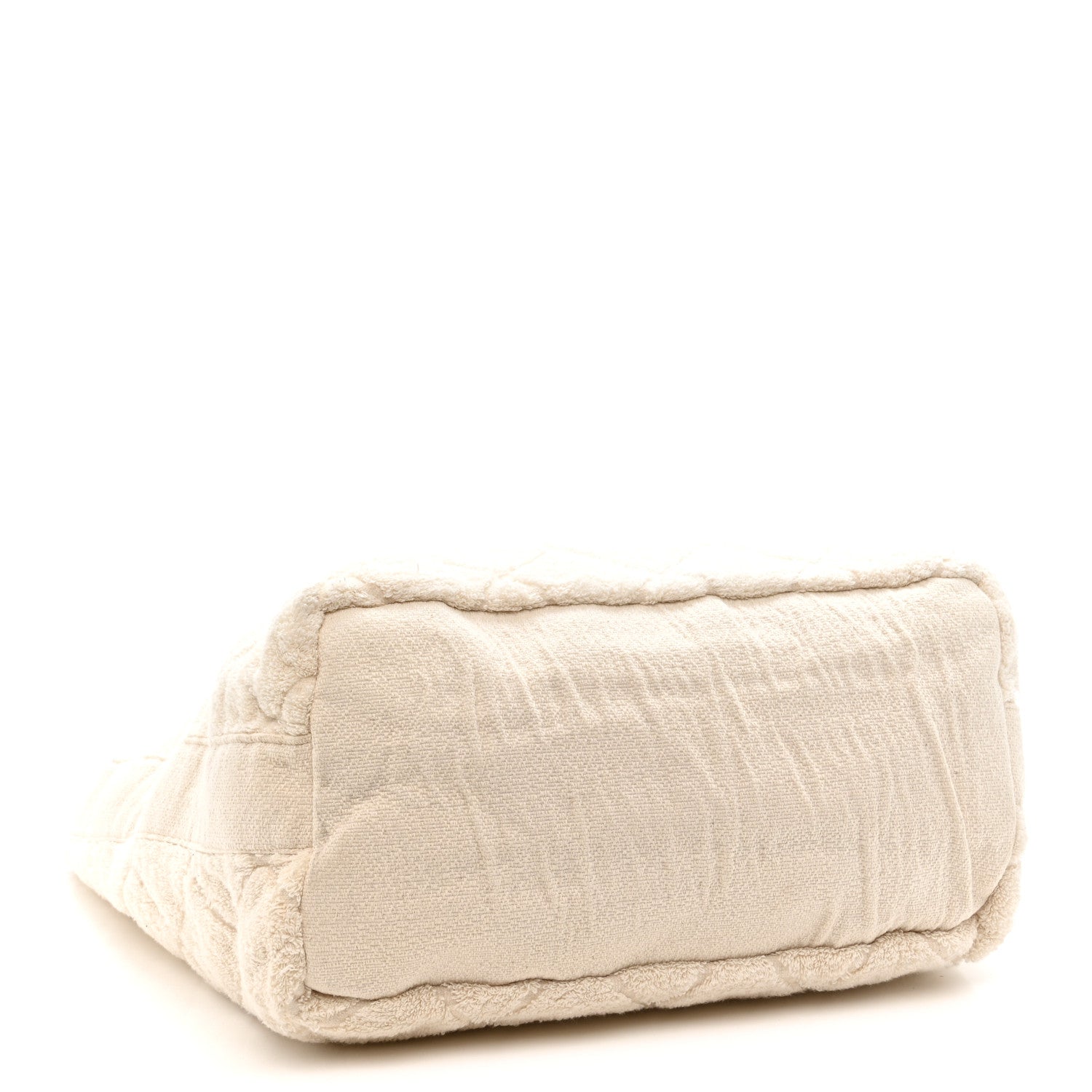 Terry Cotton CC Beach Tote Towel Set Ivory