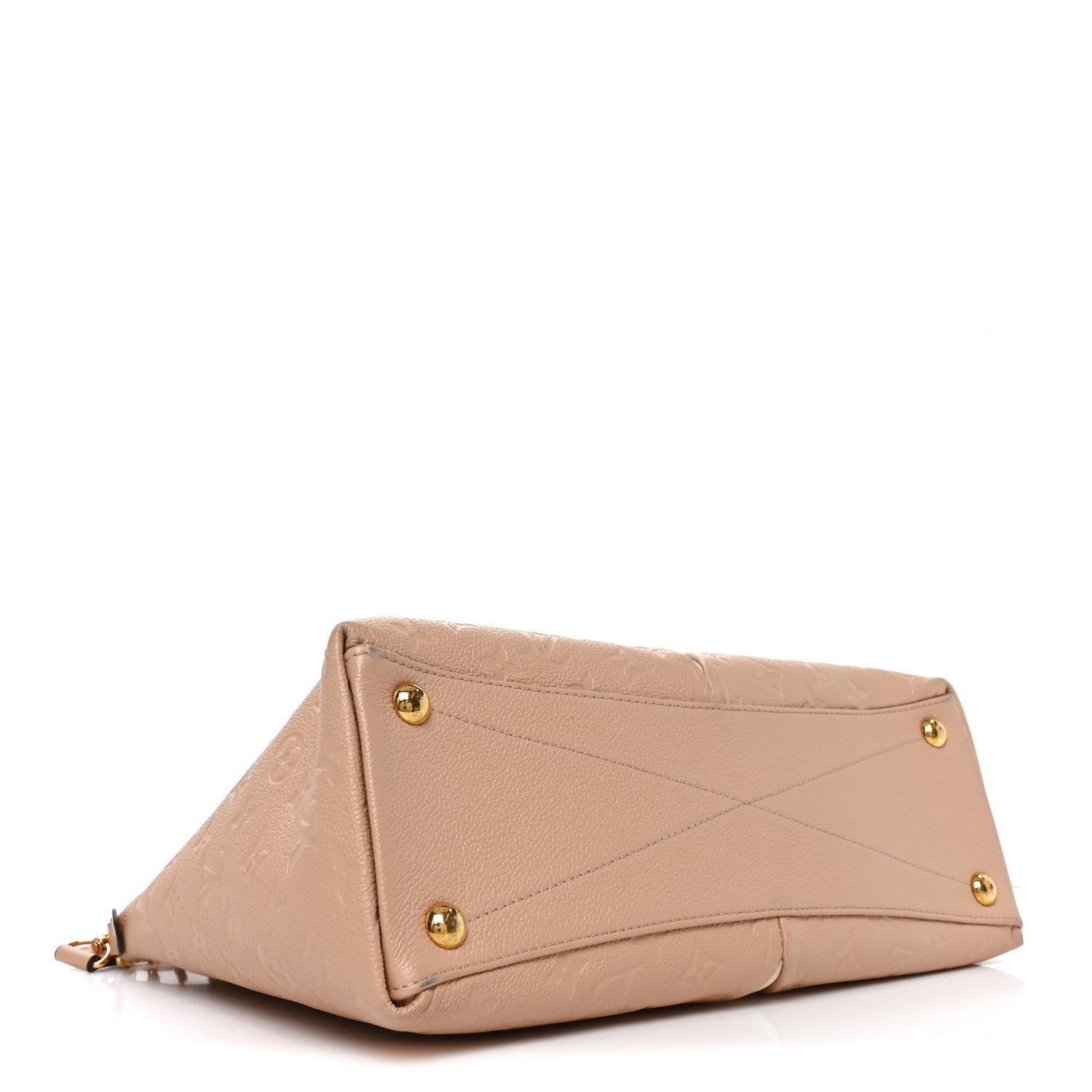 Empreinte V Tote MM Beige Rose Creme