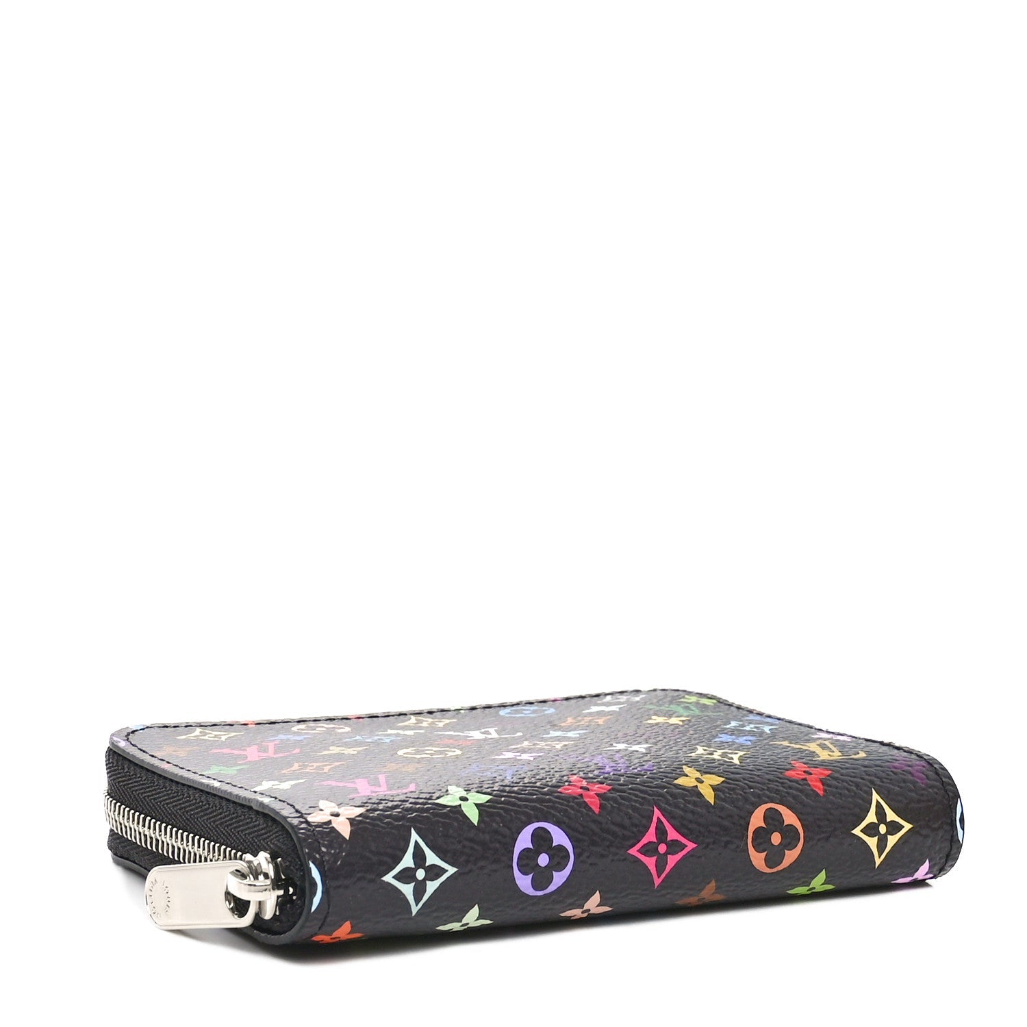 LV x TM Monogram Multicolor Zippy Coin Purse Black