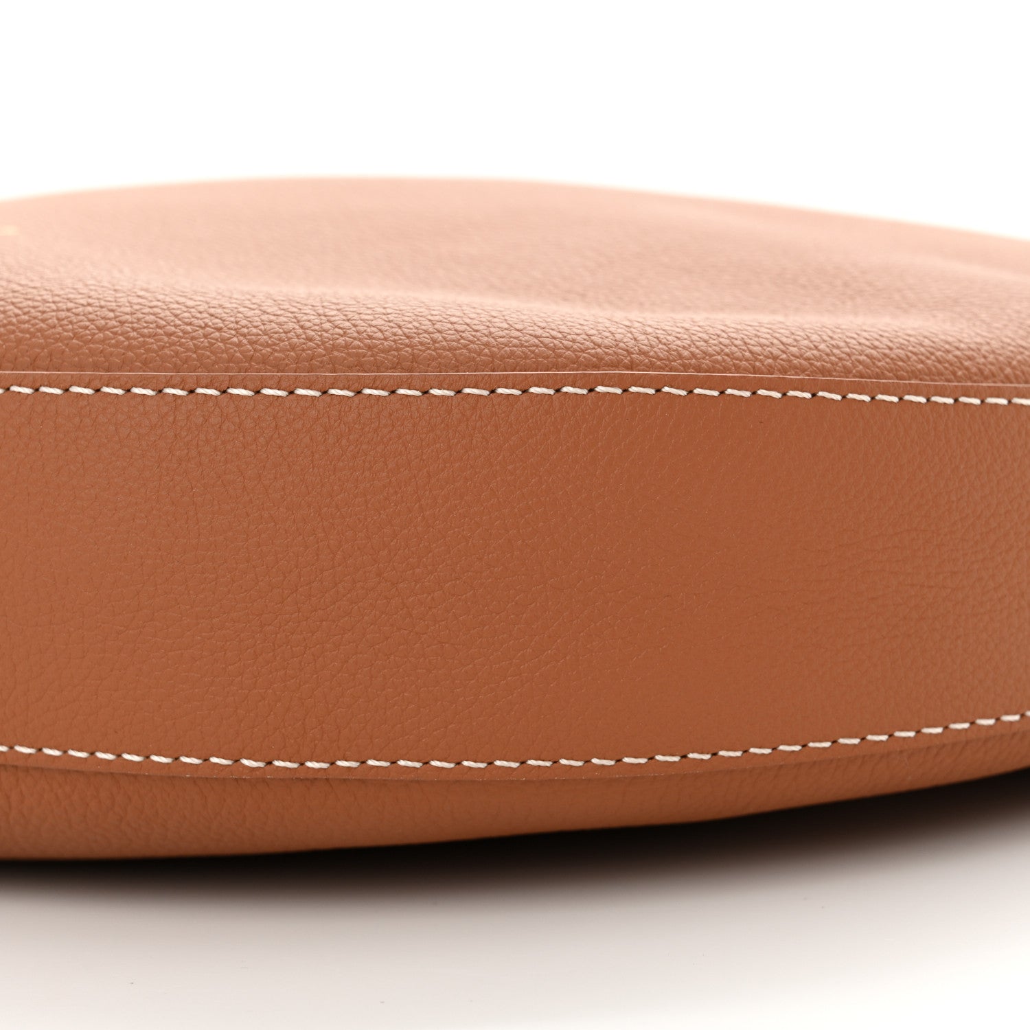 Calfskin Low Key Cookie MM Cognac