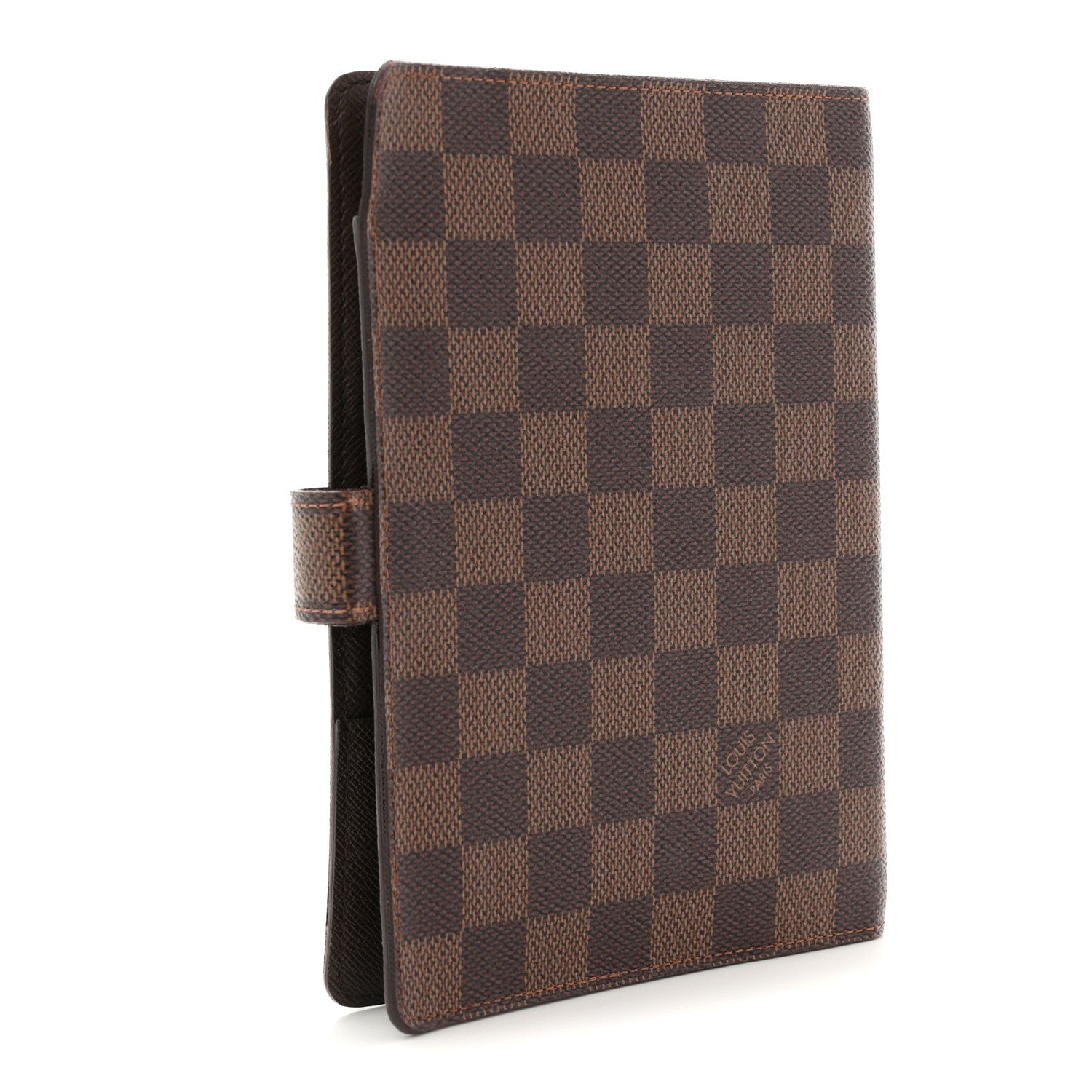 Damier Ebene Medium Ring Agenda Cover