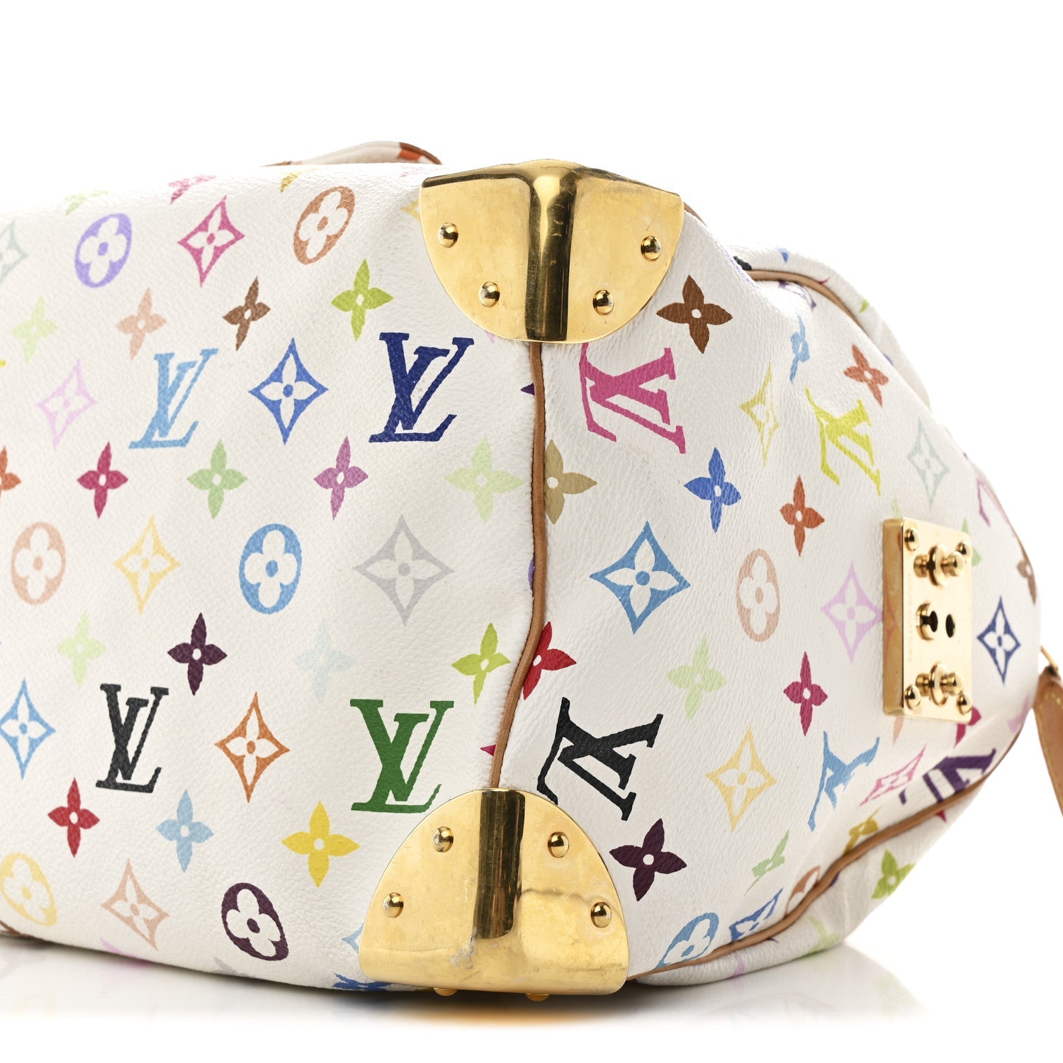 Monogram Multicolor Speedy 30 White