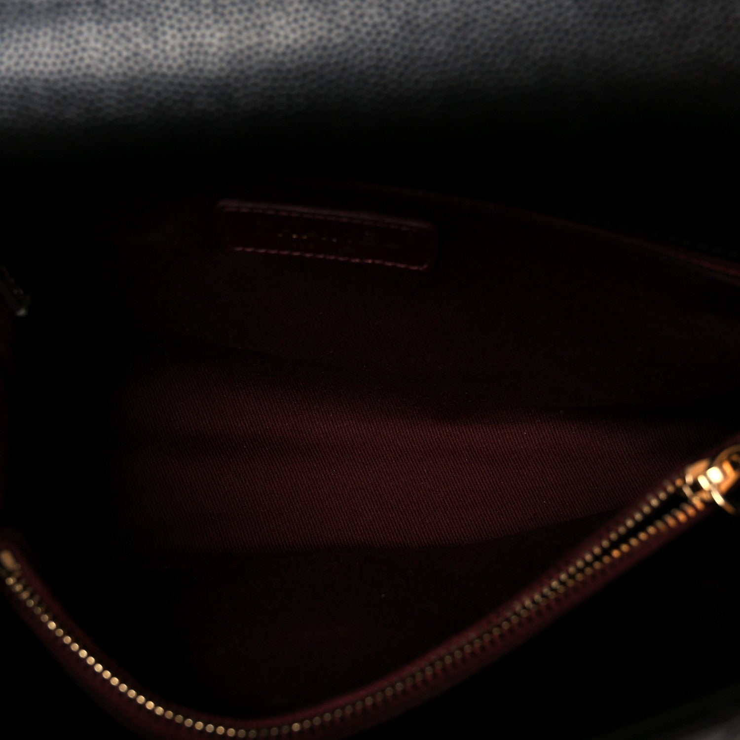 Caviar Quilted Small Coco Handle Flap Black