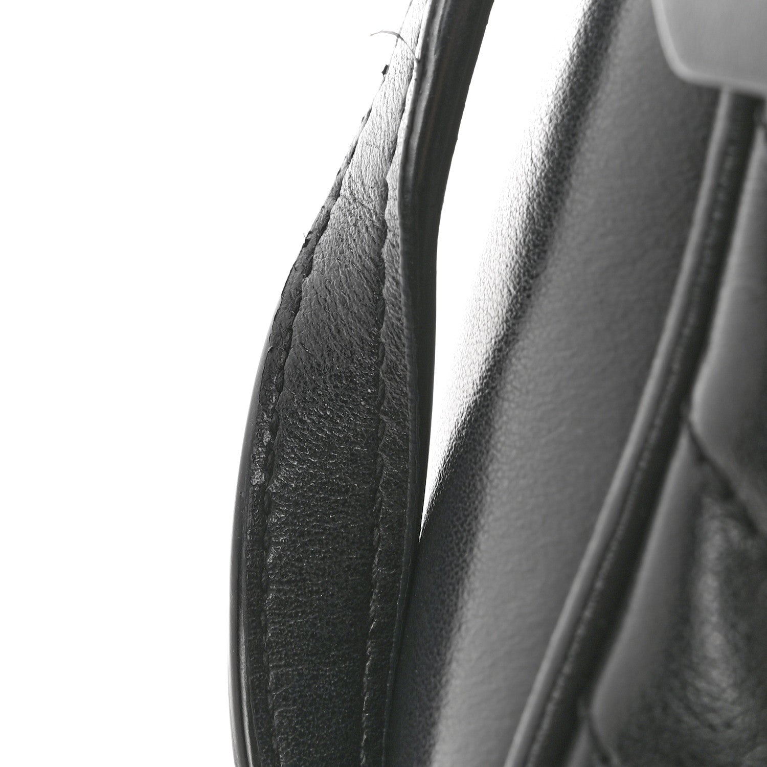 Calfskin Matelasse Monogram Lou Camera Bag Black