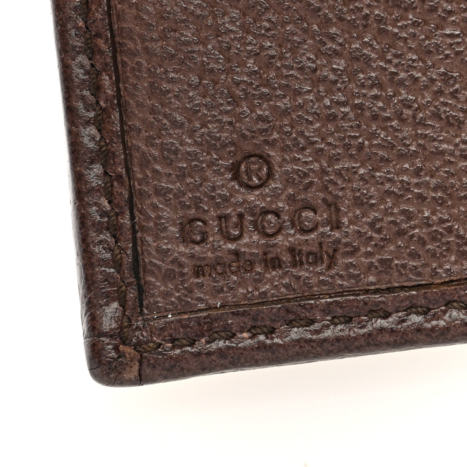 Textured Dollar Calfskin Gucci 100 Centennial Music Wallet New Acero New Shamarock Crop Hibiscus Red