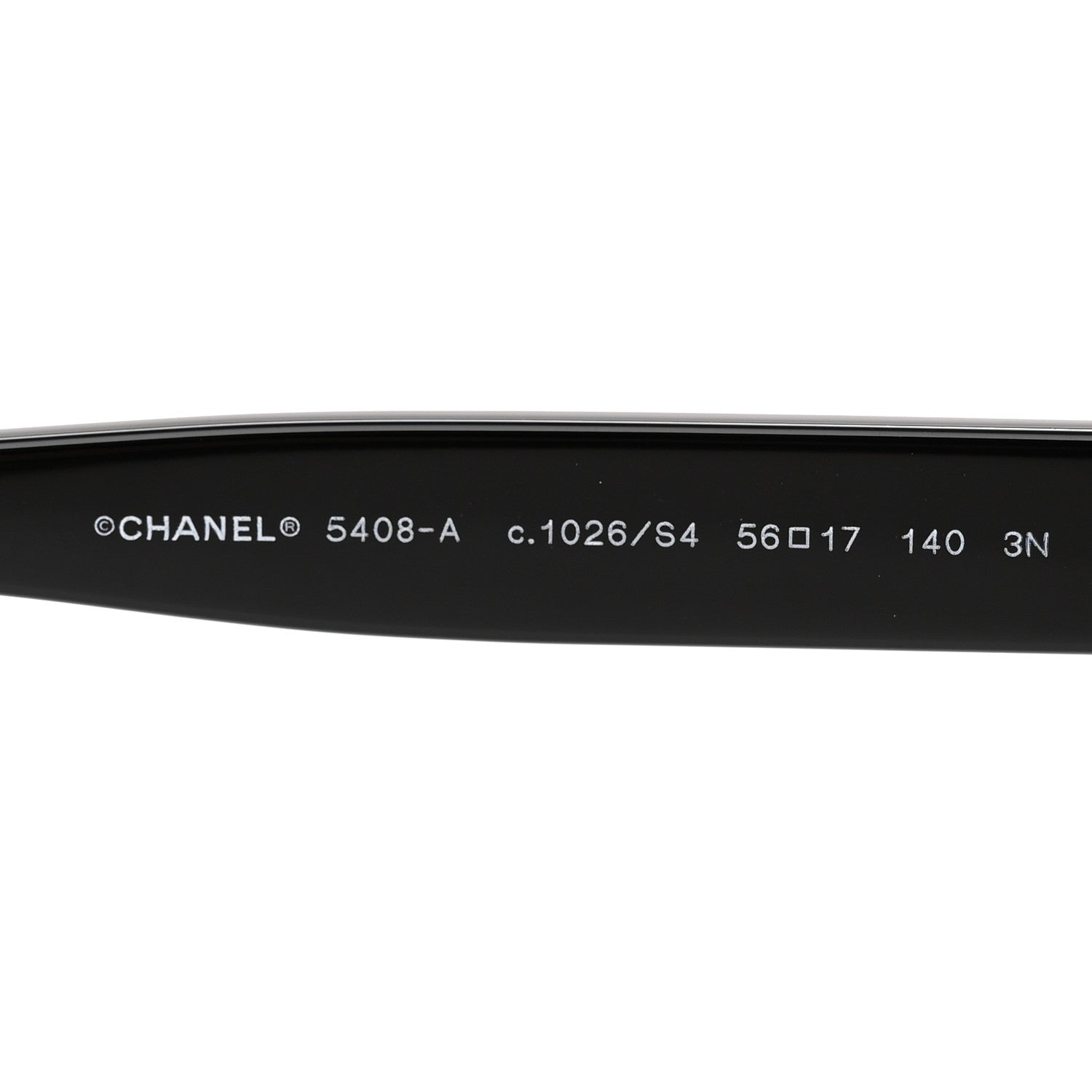 Acetate Square Sunglasses 5408-A Black