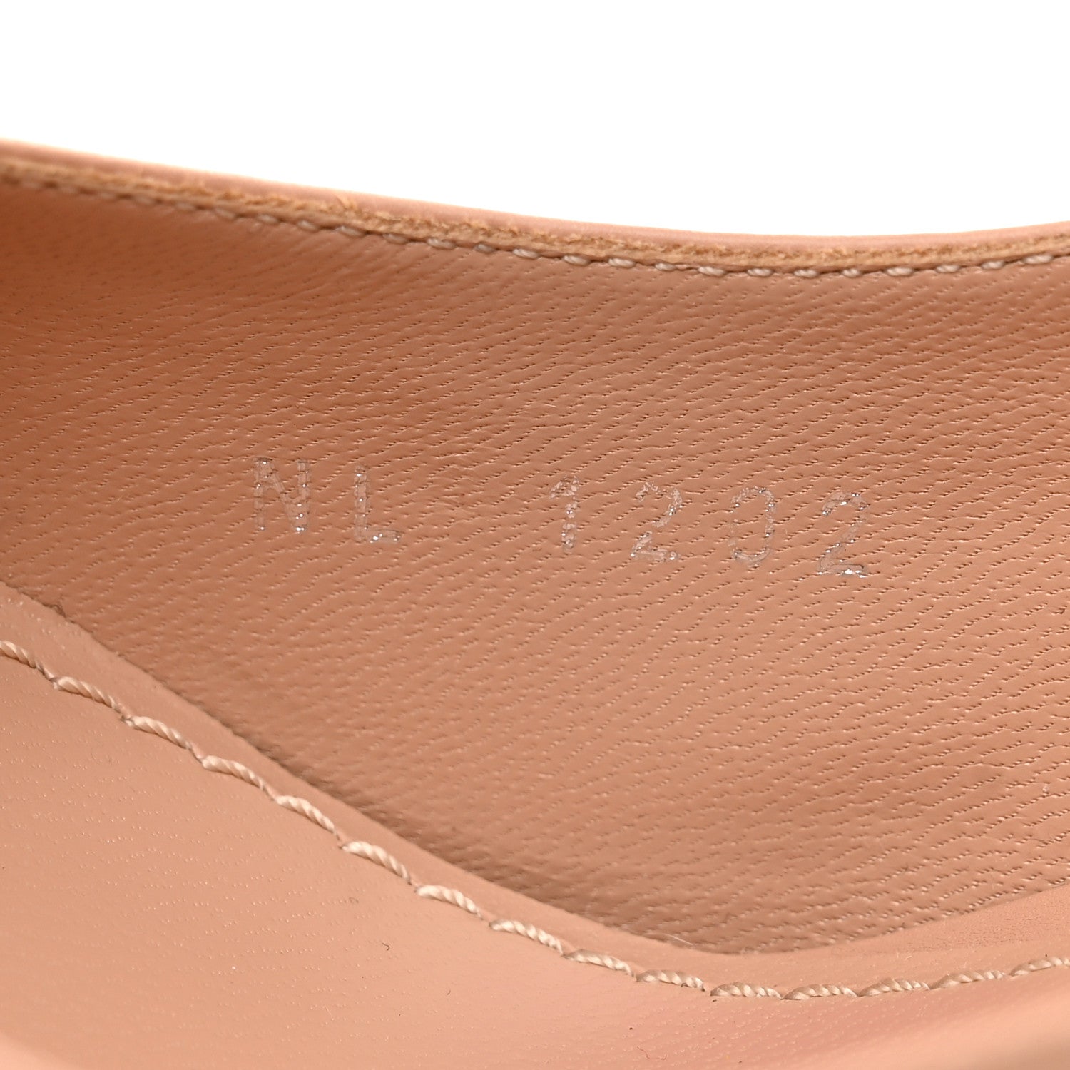 Calfskin Signature Pumps 40 Nude Pink