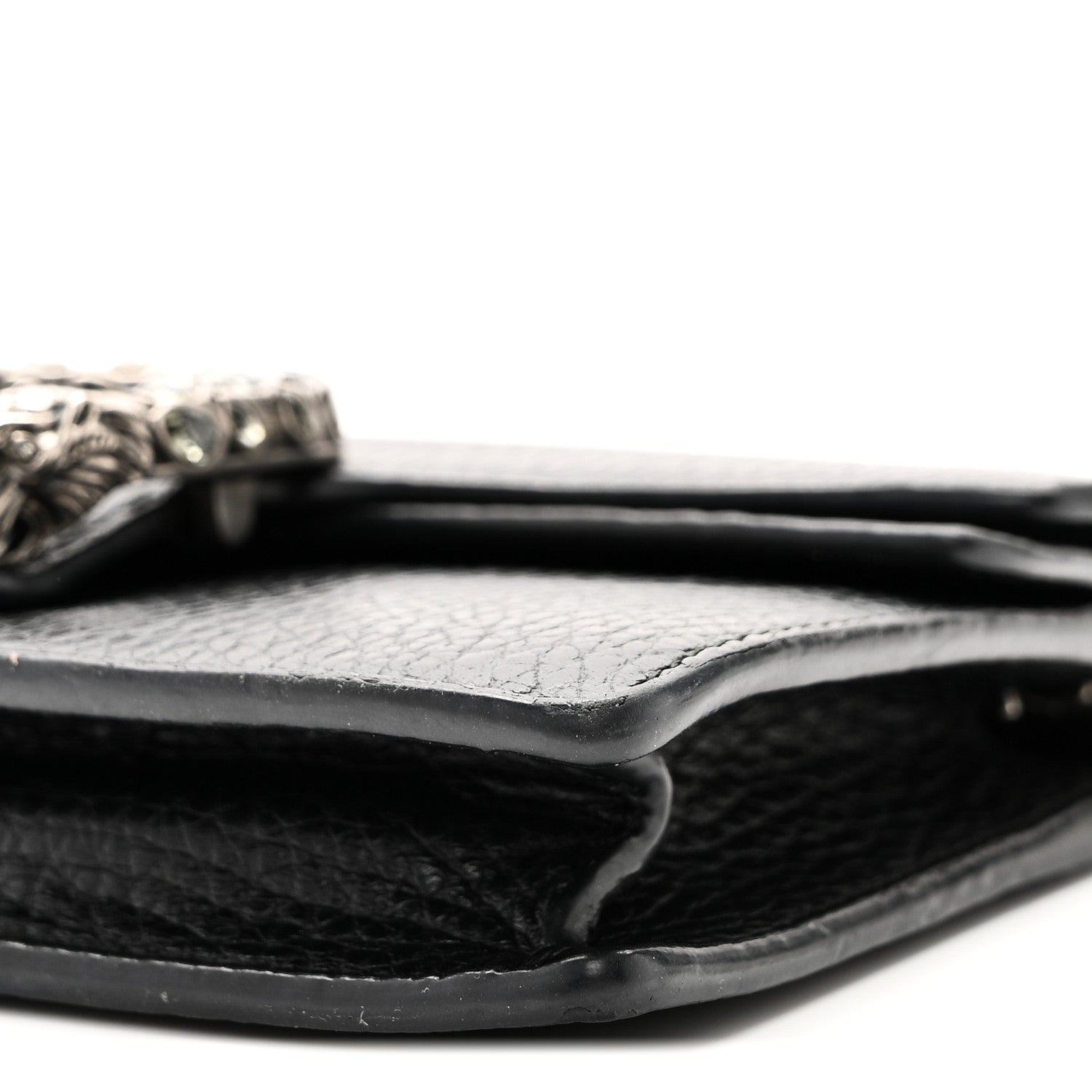 Calfskin Super Mini Dionysus Shoulder Bag Black