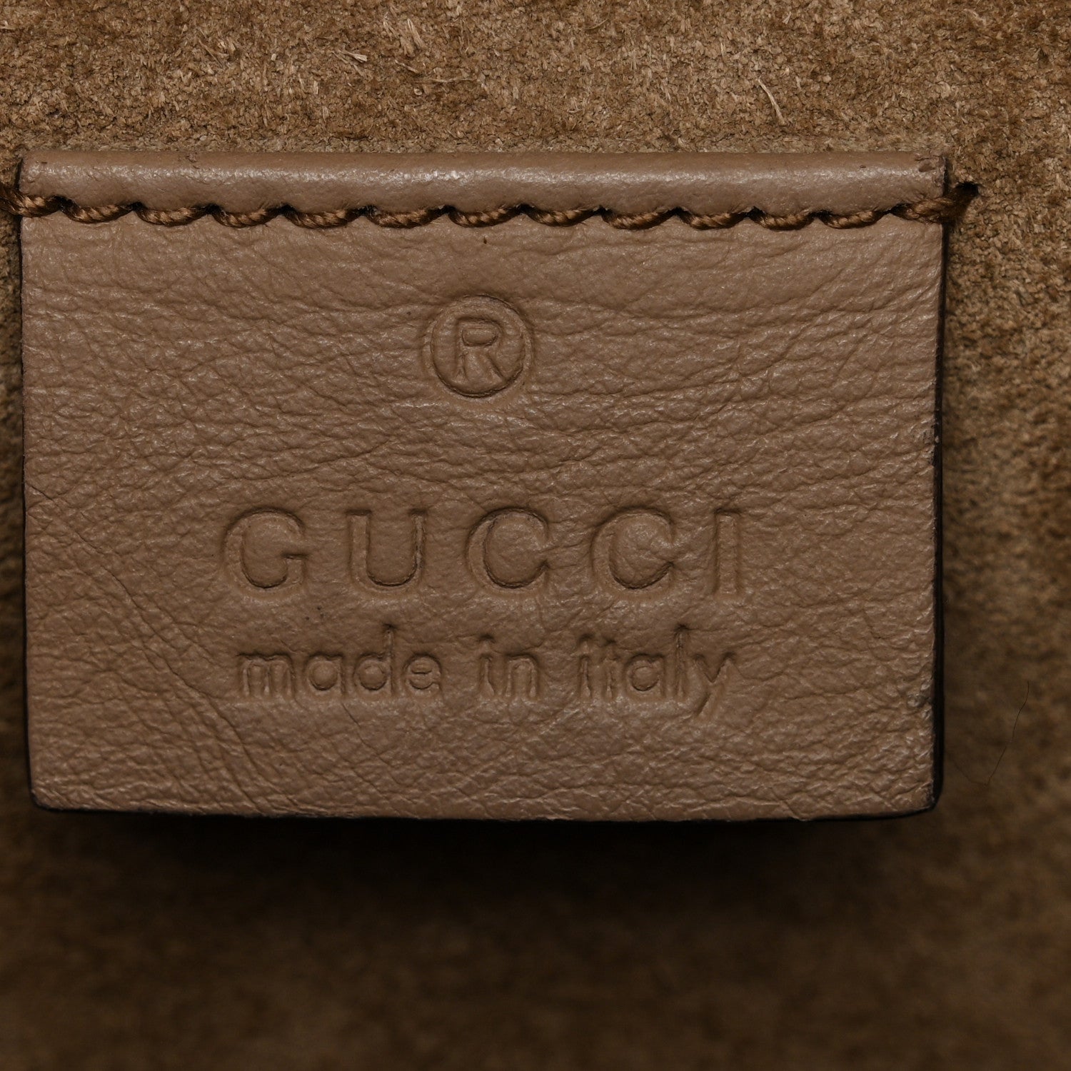 GG Supreme Monogram Medium Dionysus Shoulder Bag Taupe