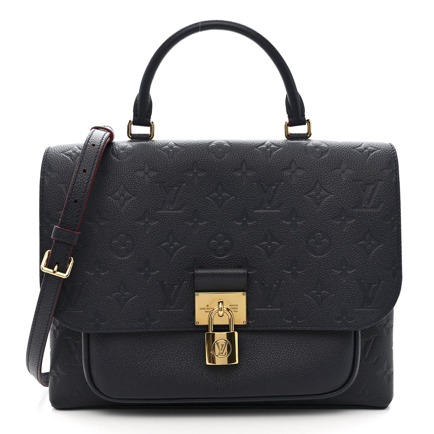 Empreinte Marignan Marine Rouge