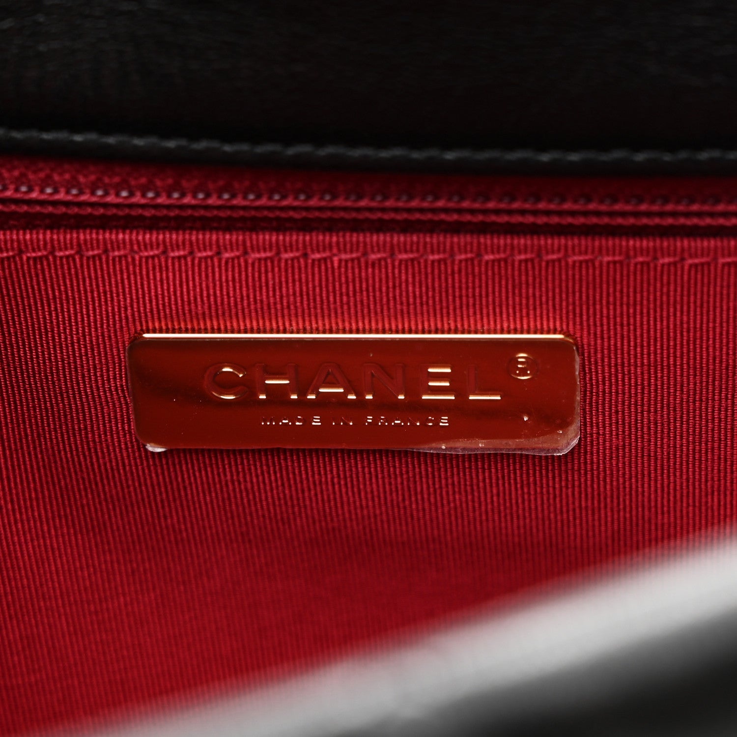 Goatskin Quilted Large Chanel 19 Flap Black