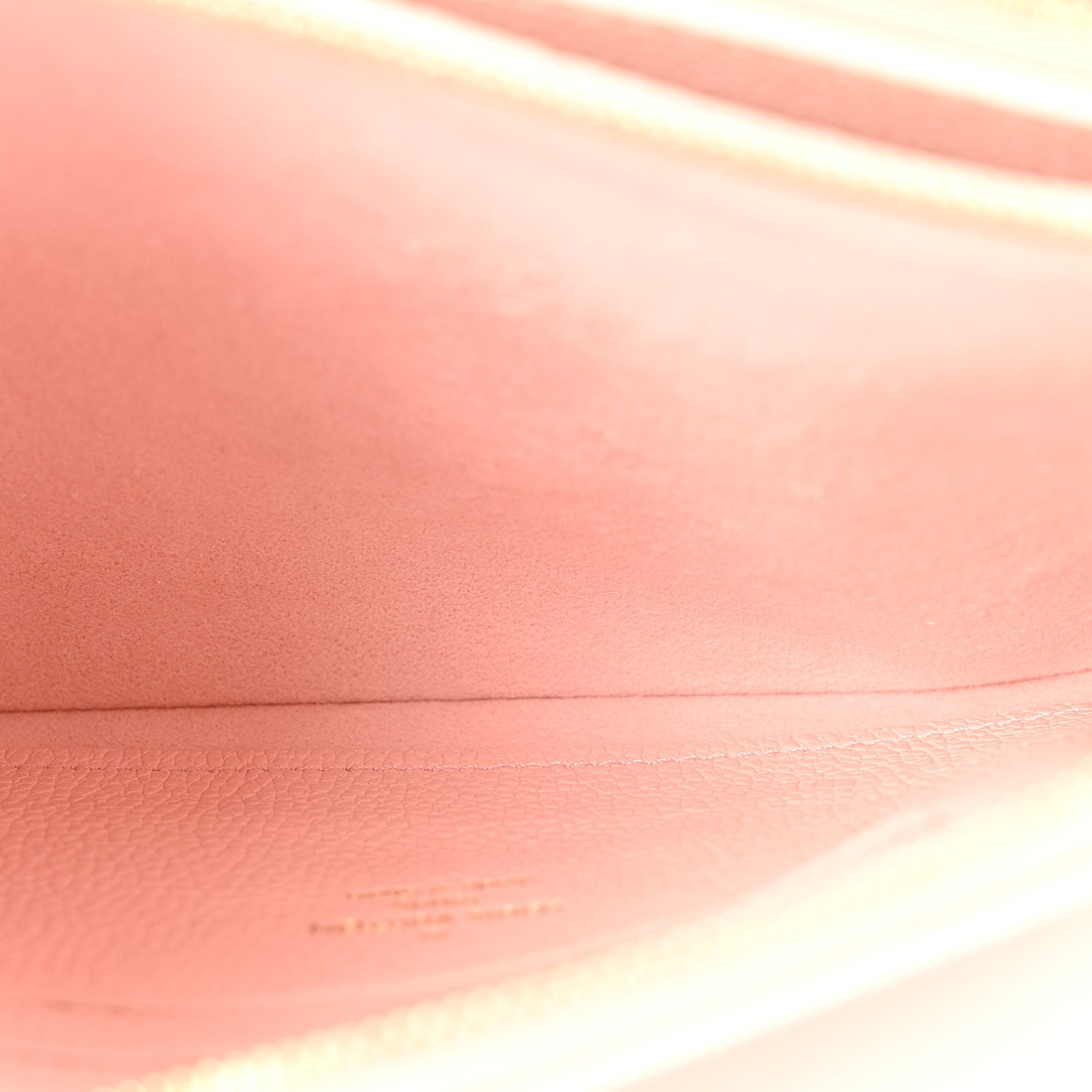 Empreinte Monogram Double Zip Pochette Rose