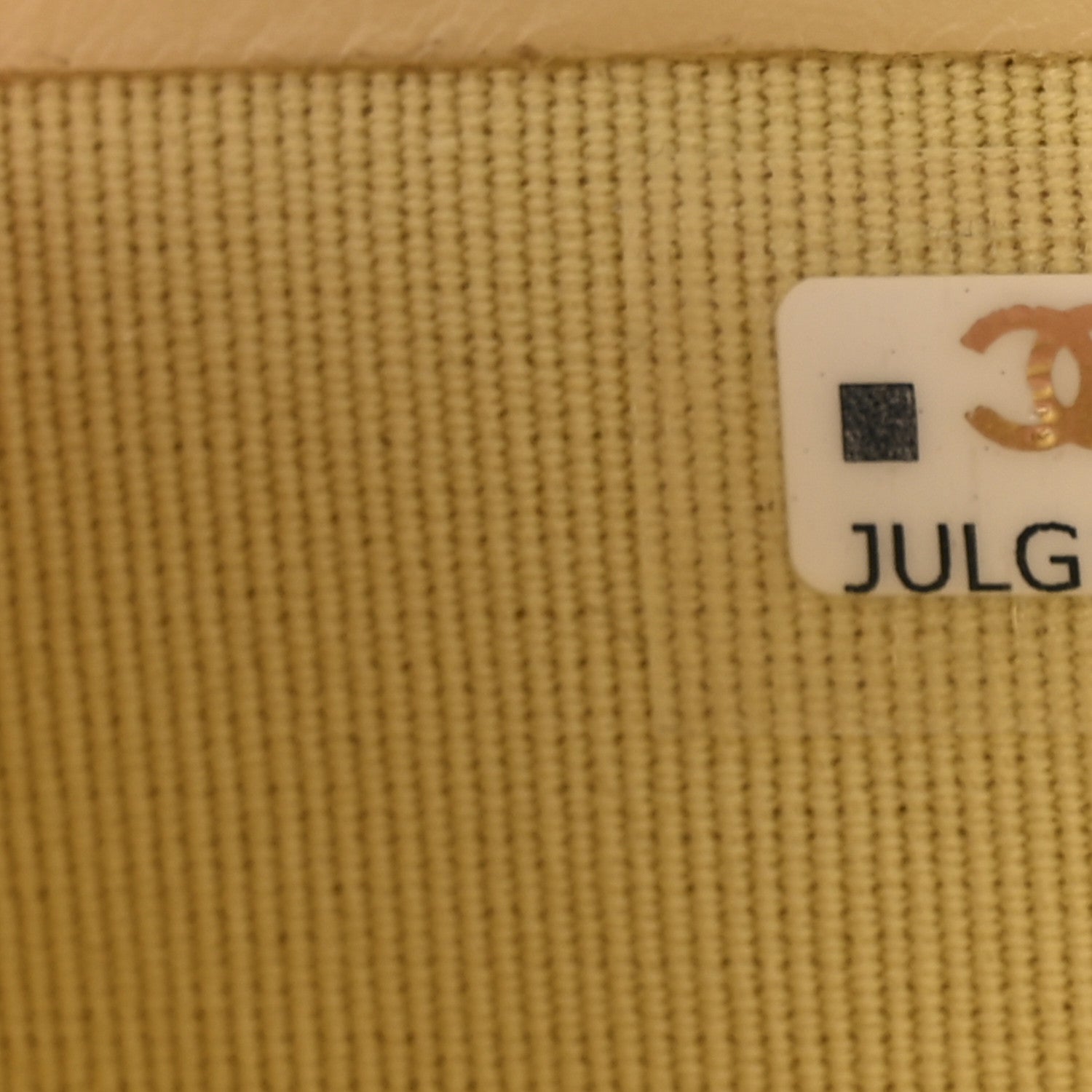 Caviar Quilted Compact Flap Wallet Yellow