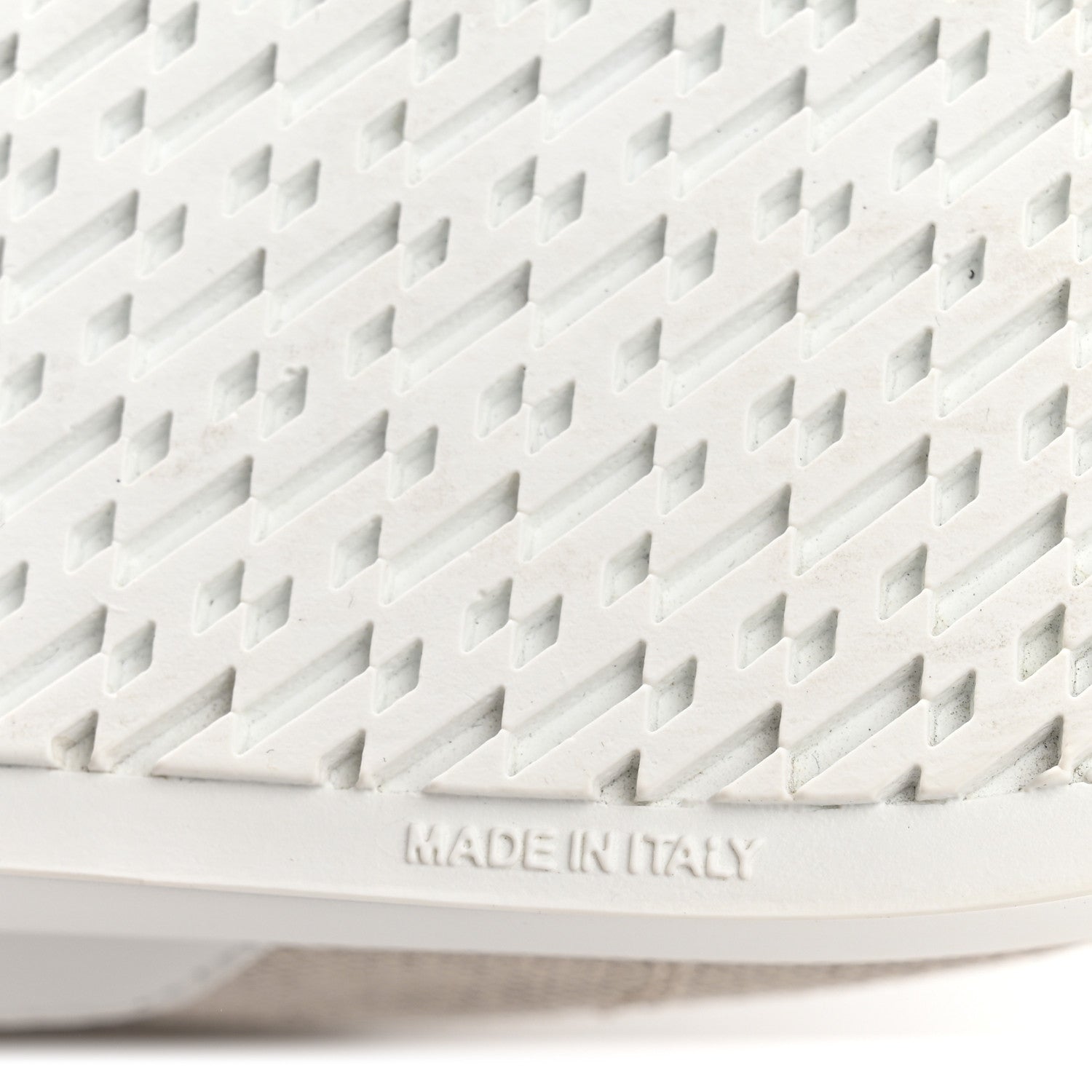 Calfskin H Canvas Keep Mule Sneakers 39 Prunoir White
