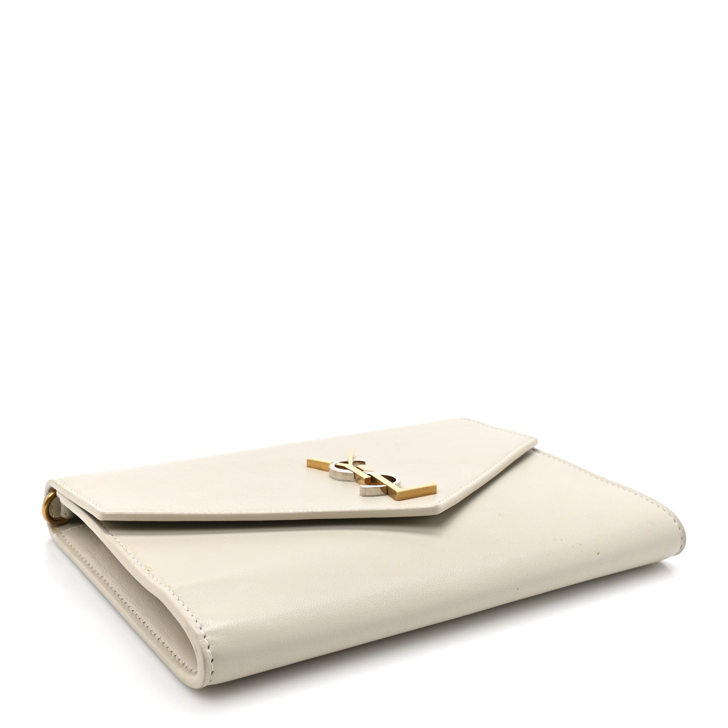 Nappa Monogram Cassandre Flap Pouch Crema Soft