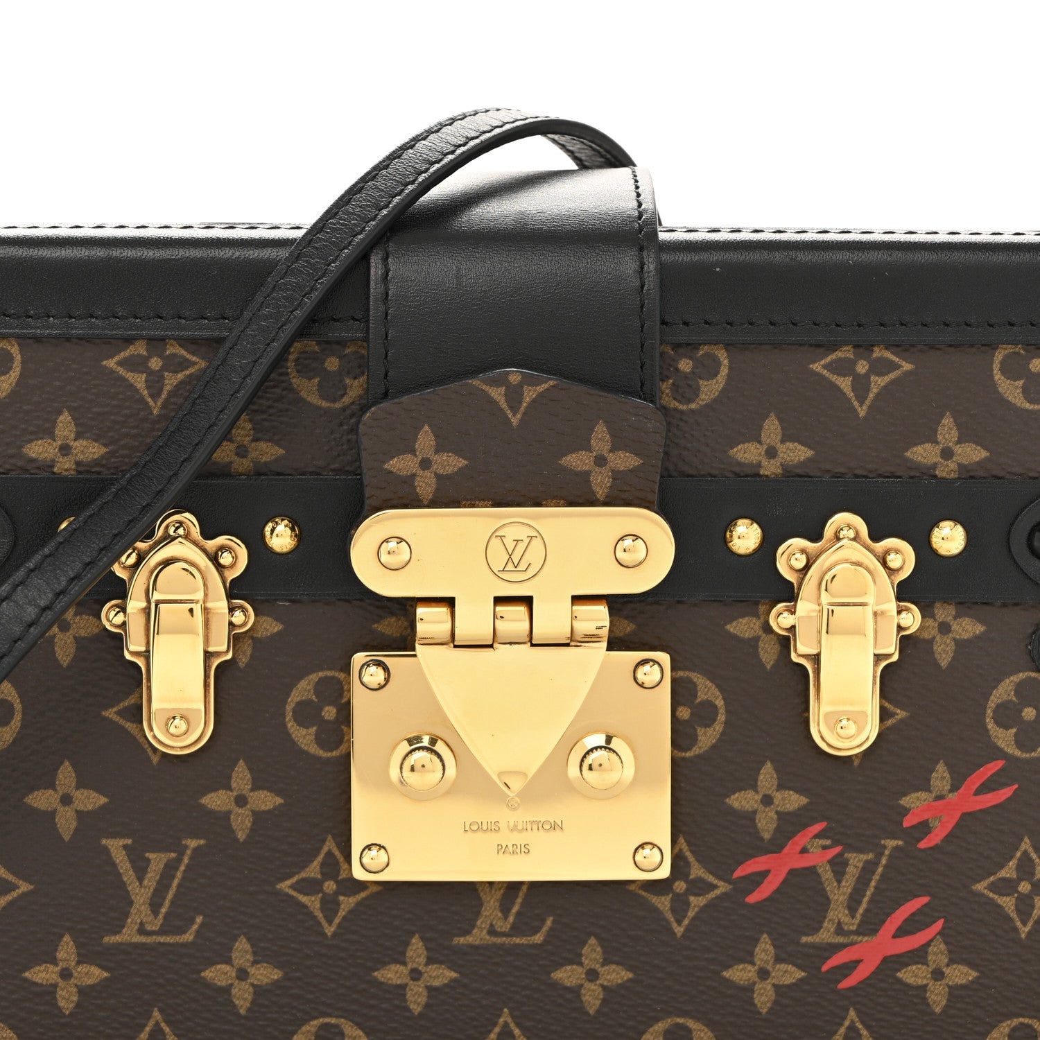 Monogram Petite Malle Black