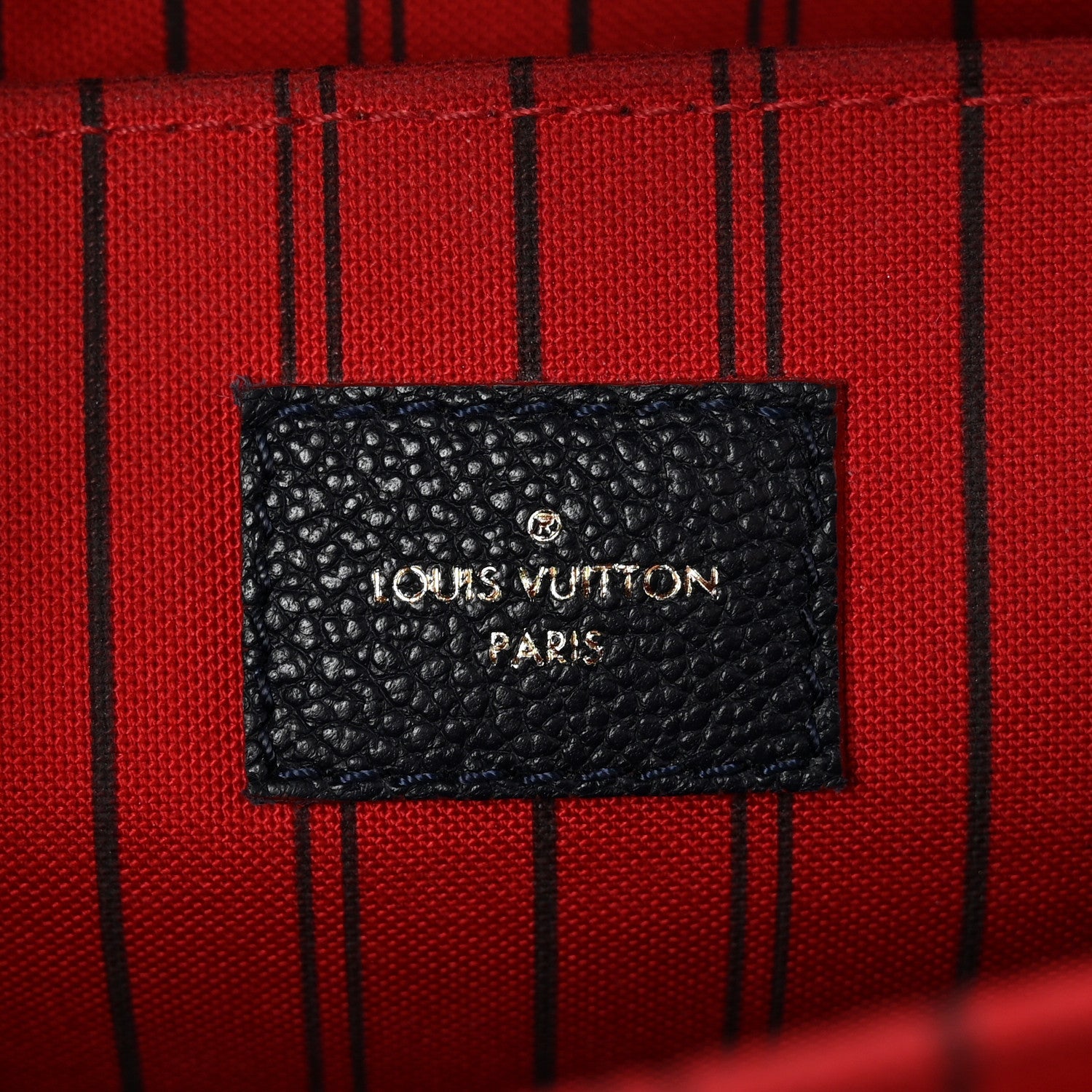 Empreinte Pochette Metis Marine Rouge