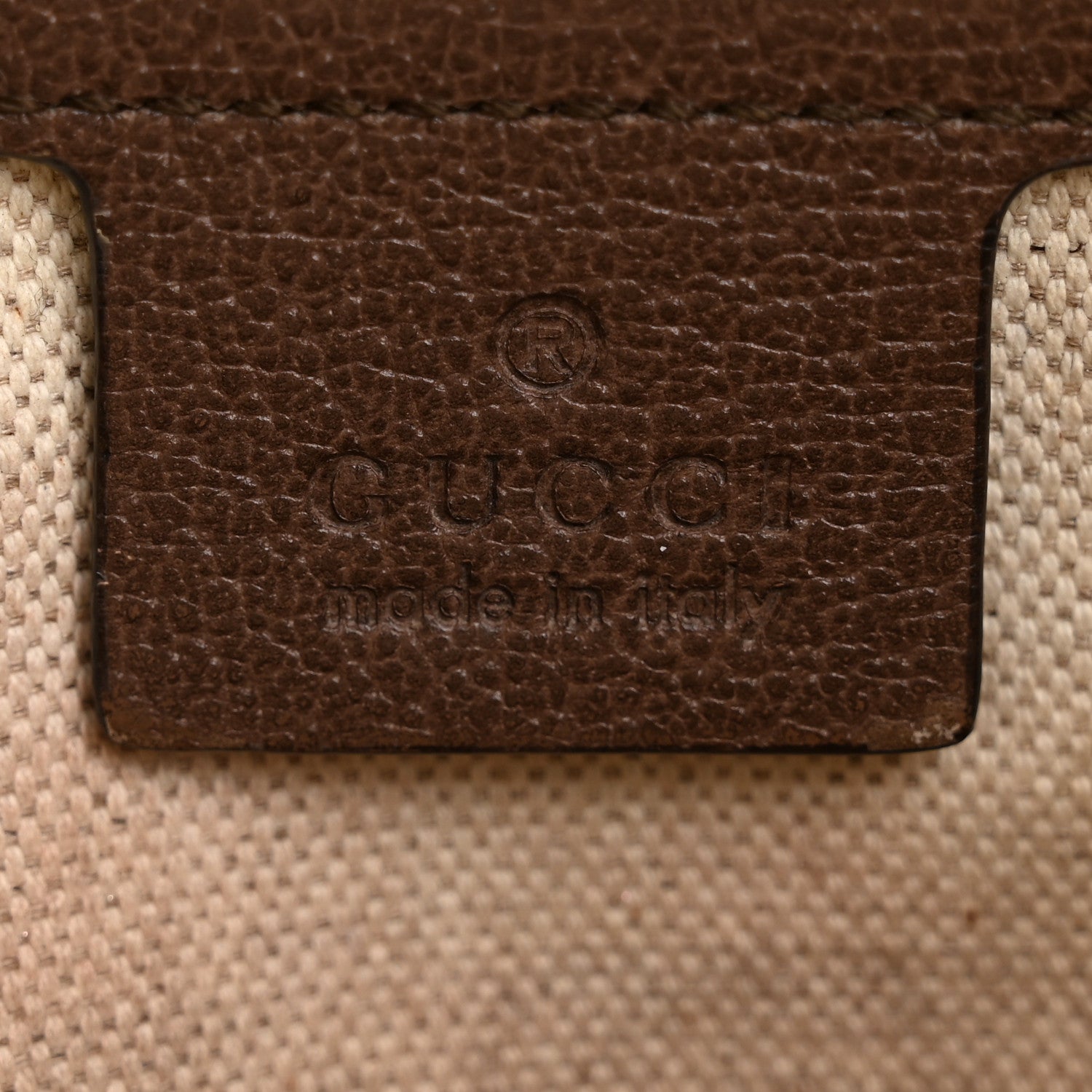 GG Supreme Monogram Web Small Ophidia Half Moon Hobo Brown