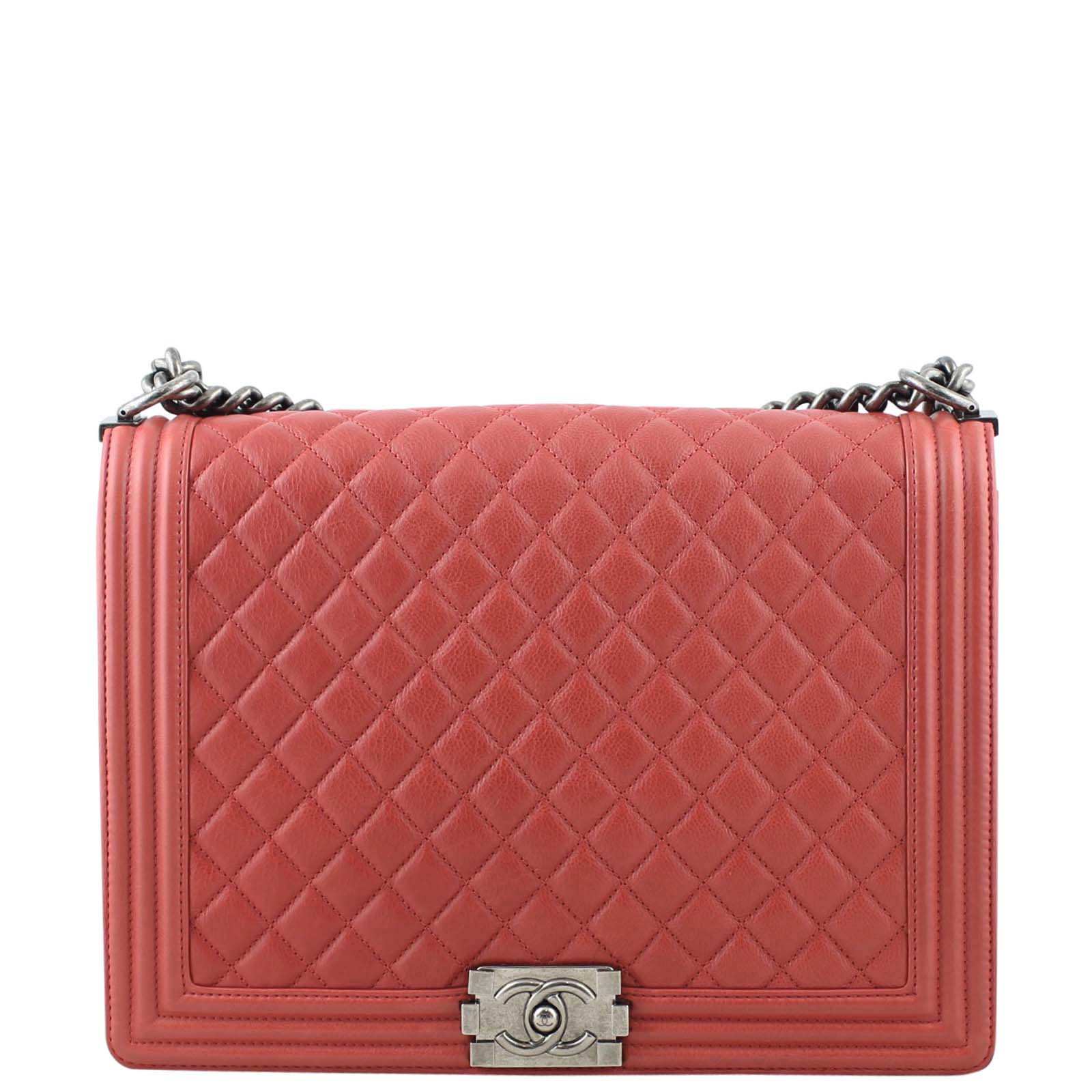 Chanel Boy Large | Red