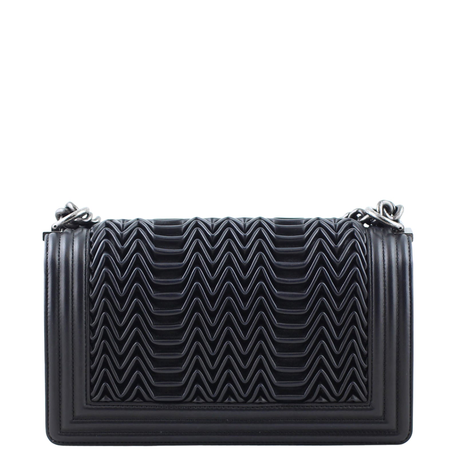 Chanel Pleated Boy Old Medium