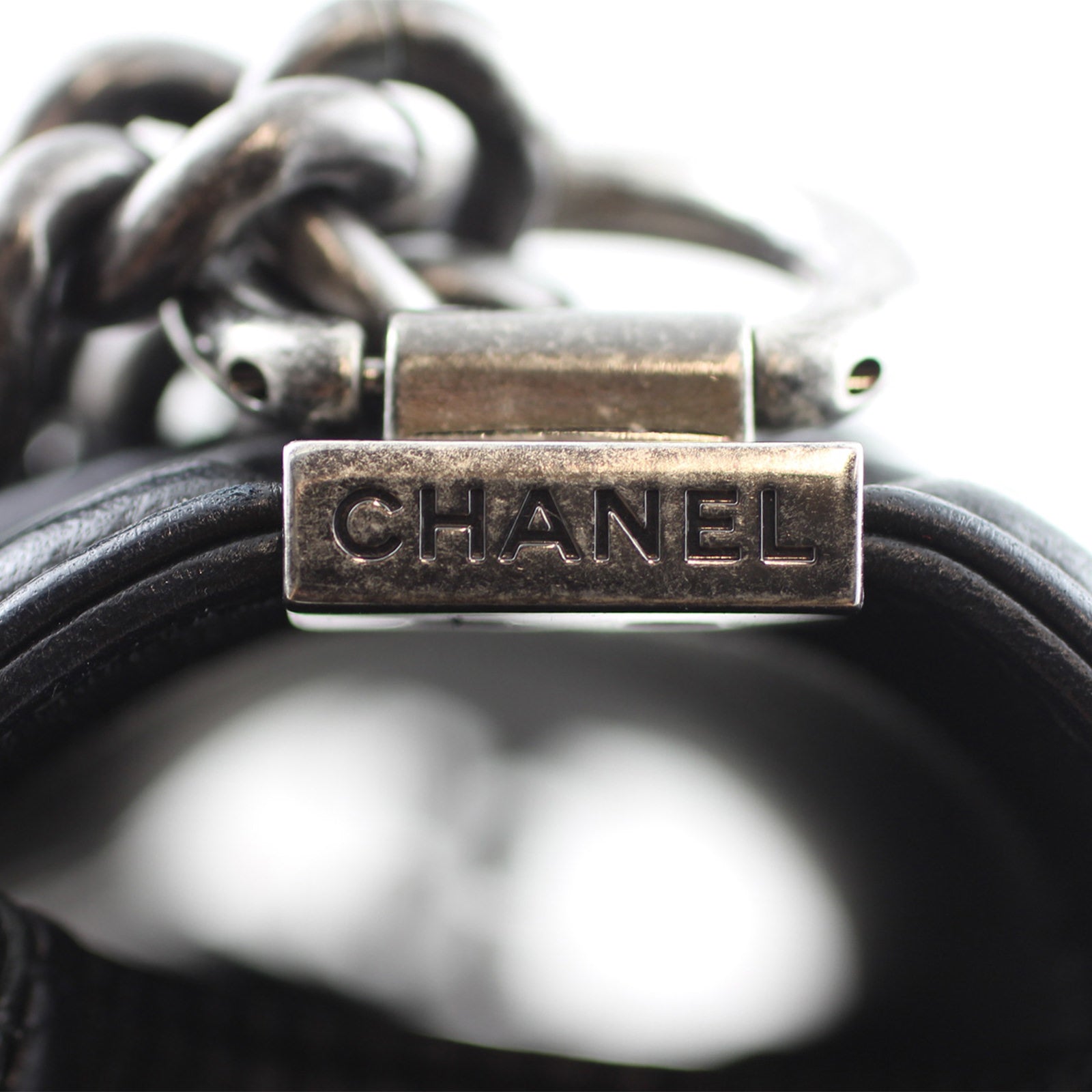 Chanel Pleated Boy Old Medium