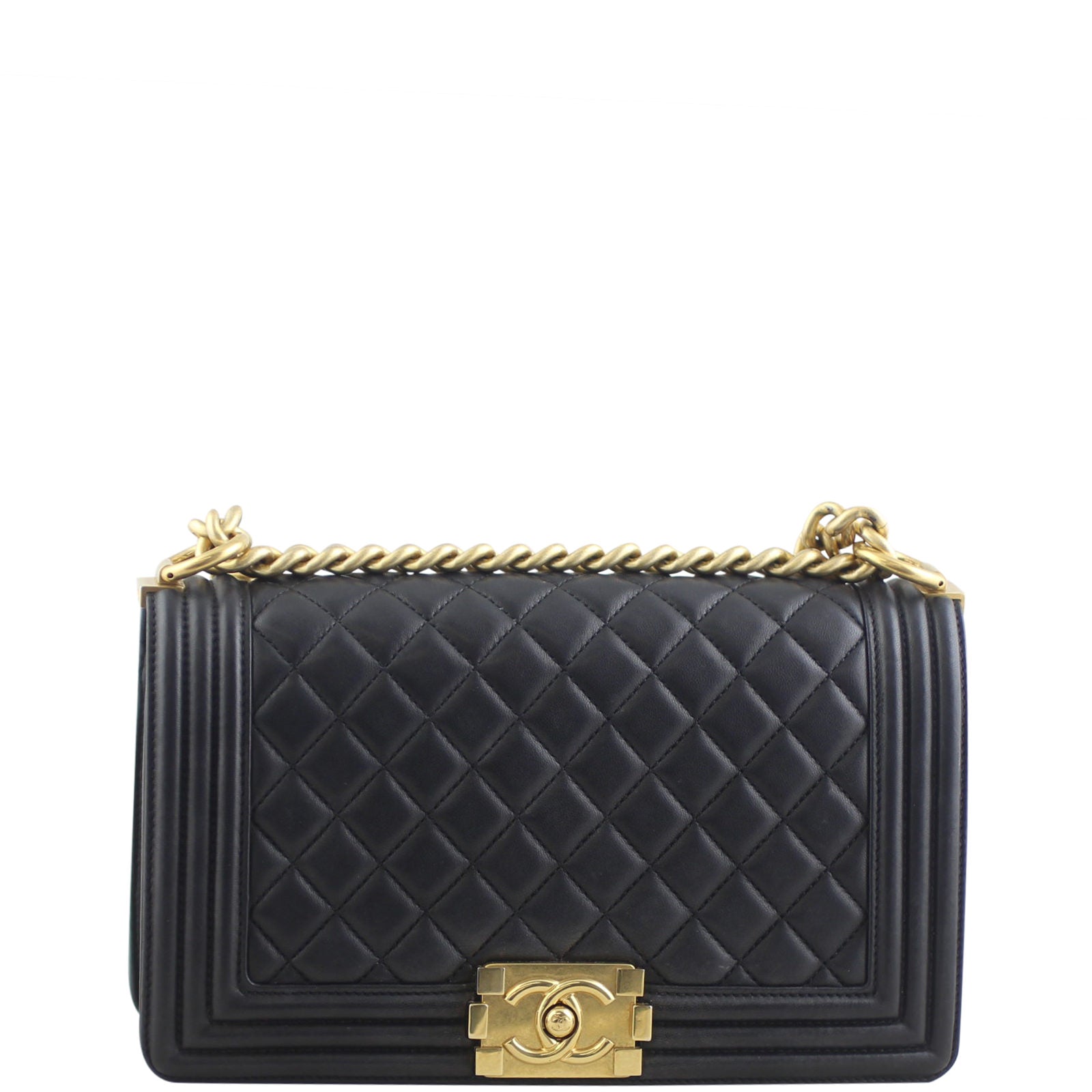 Chanel Boy Old Medium |Gold Hardware 23 Series