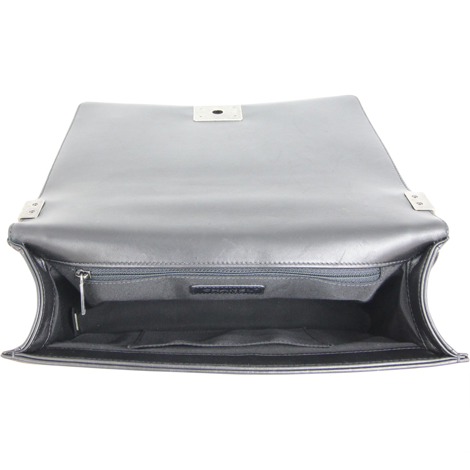Chanel Boy New Medium | Black Lambskin