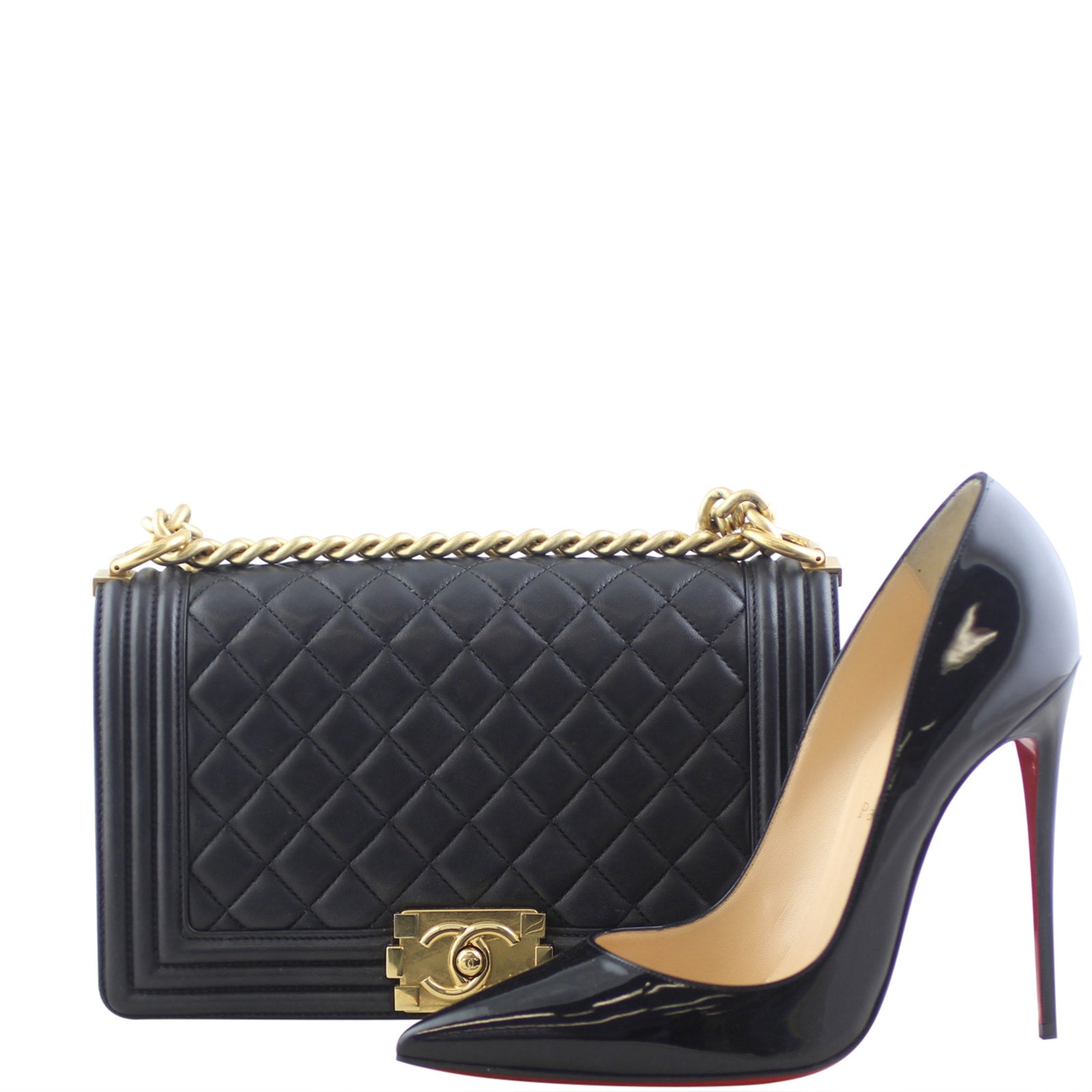 Chanel Boy Old Medium |Gold Hardware 23 Series