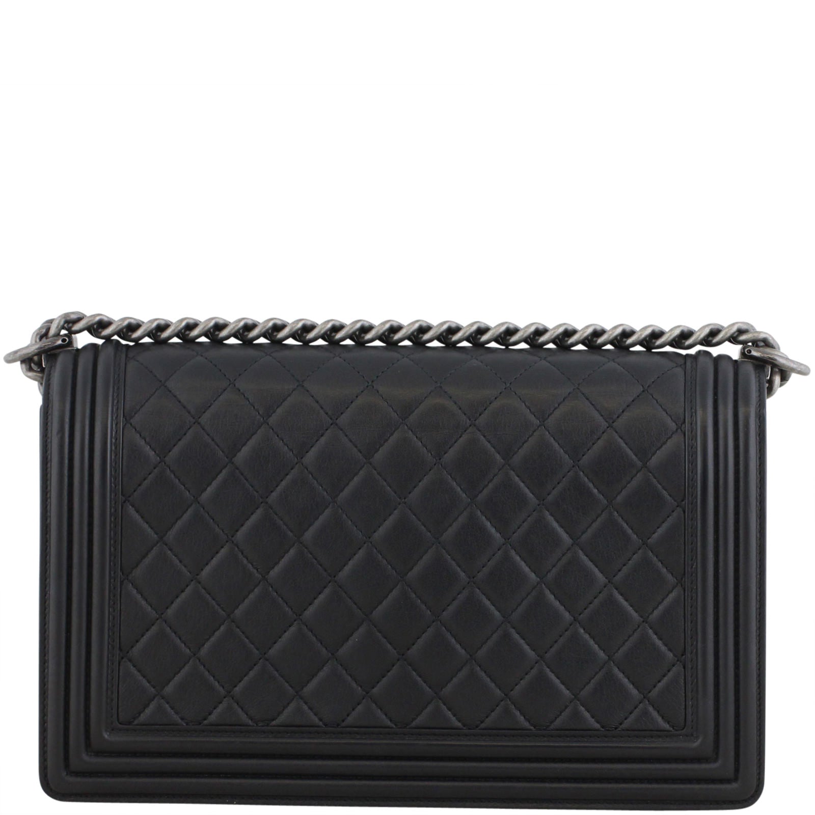 Chanel Boy Bag New Medium | Black 19 Series