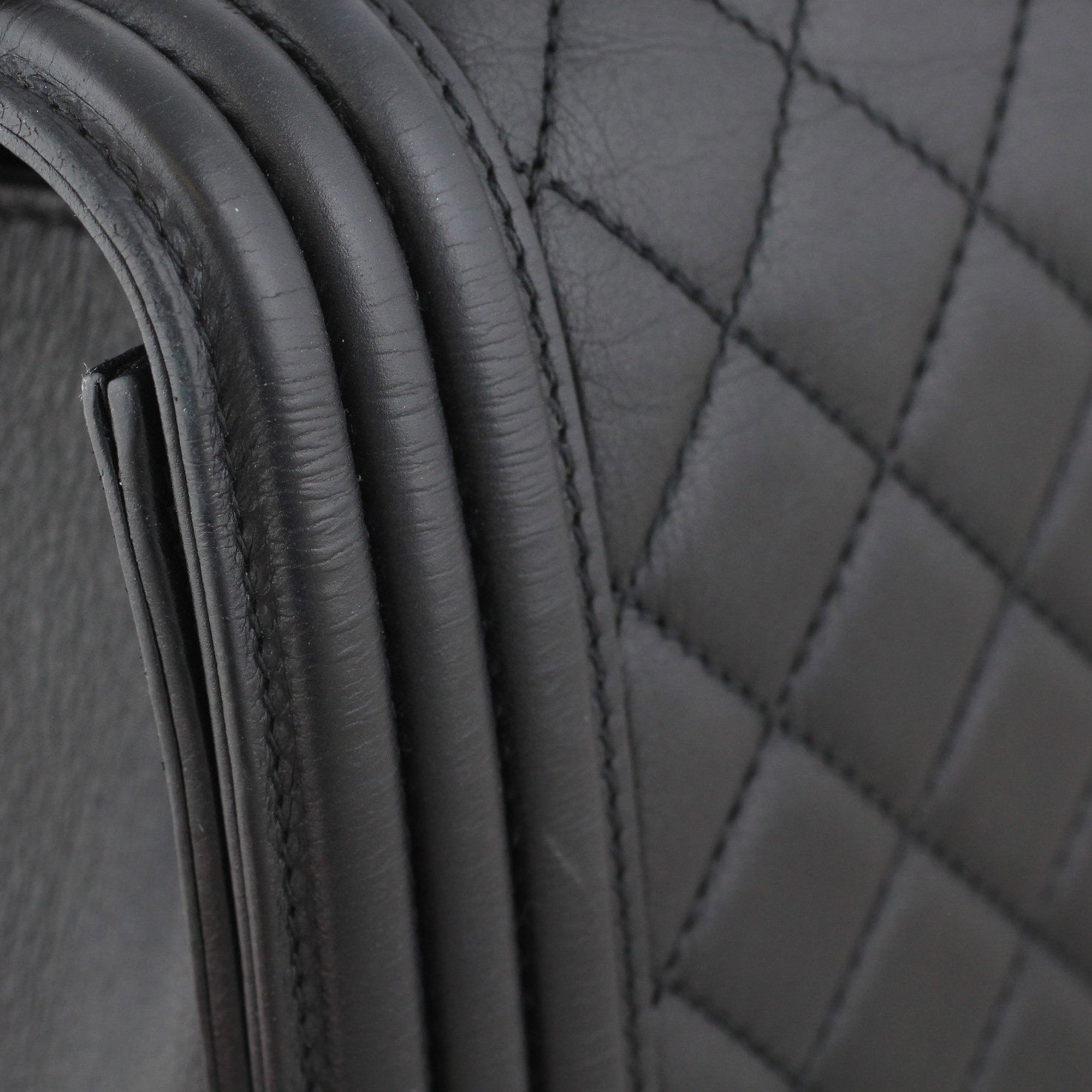 Chanel Boy Bag New Medium | Black 19 Series