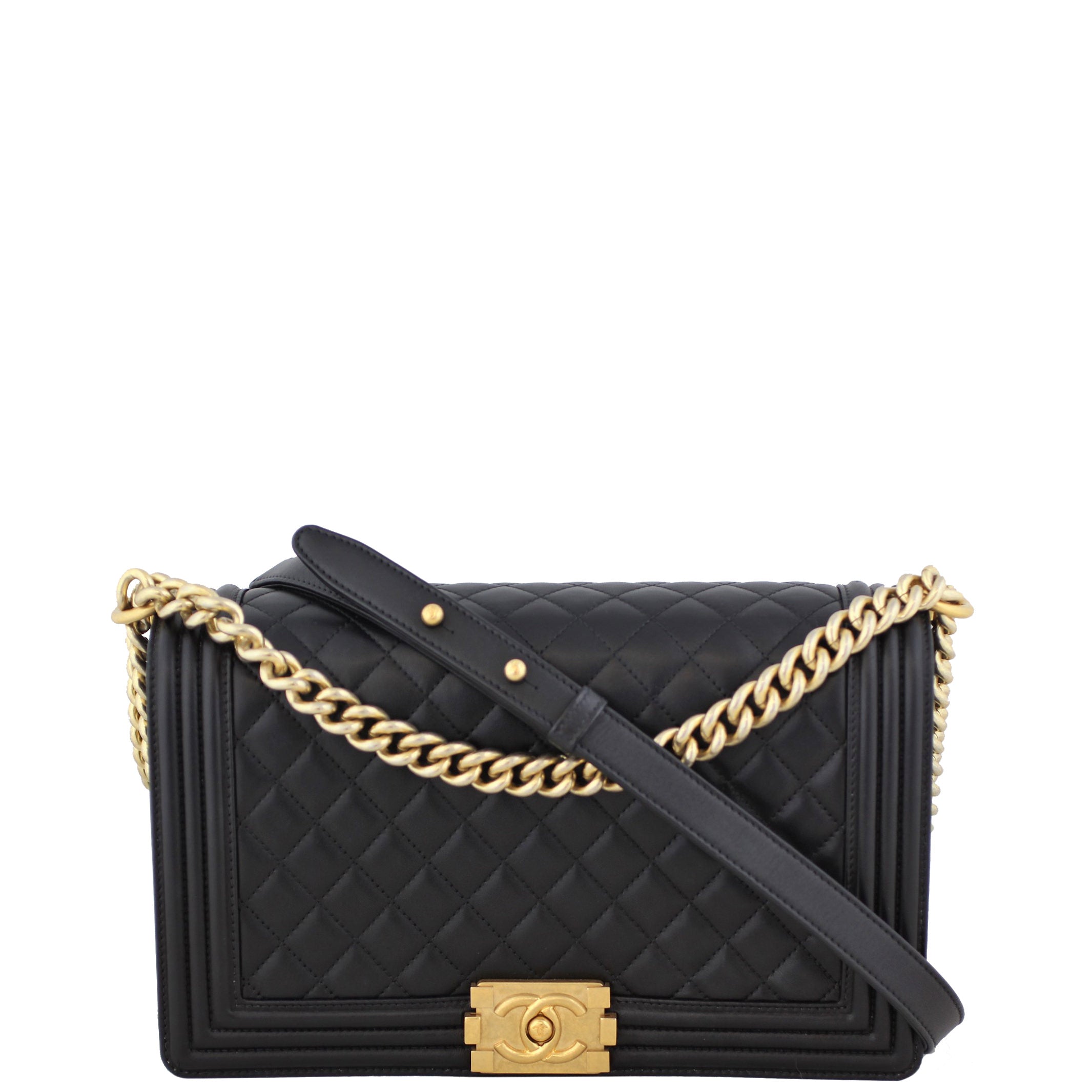 Chanel Boy Bag New Medium | Gold Hardware 23 Series