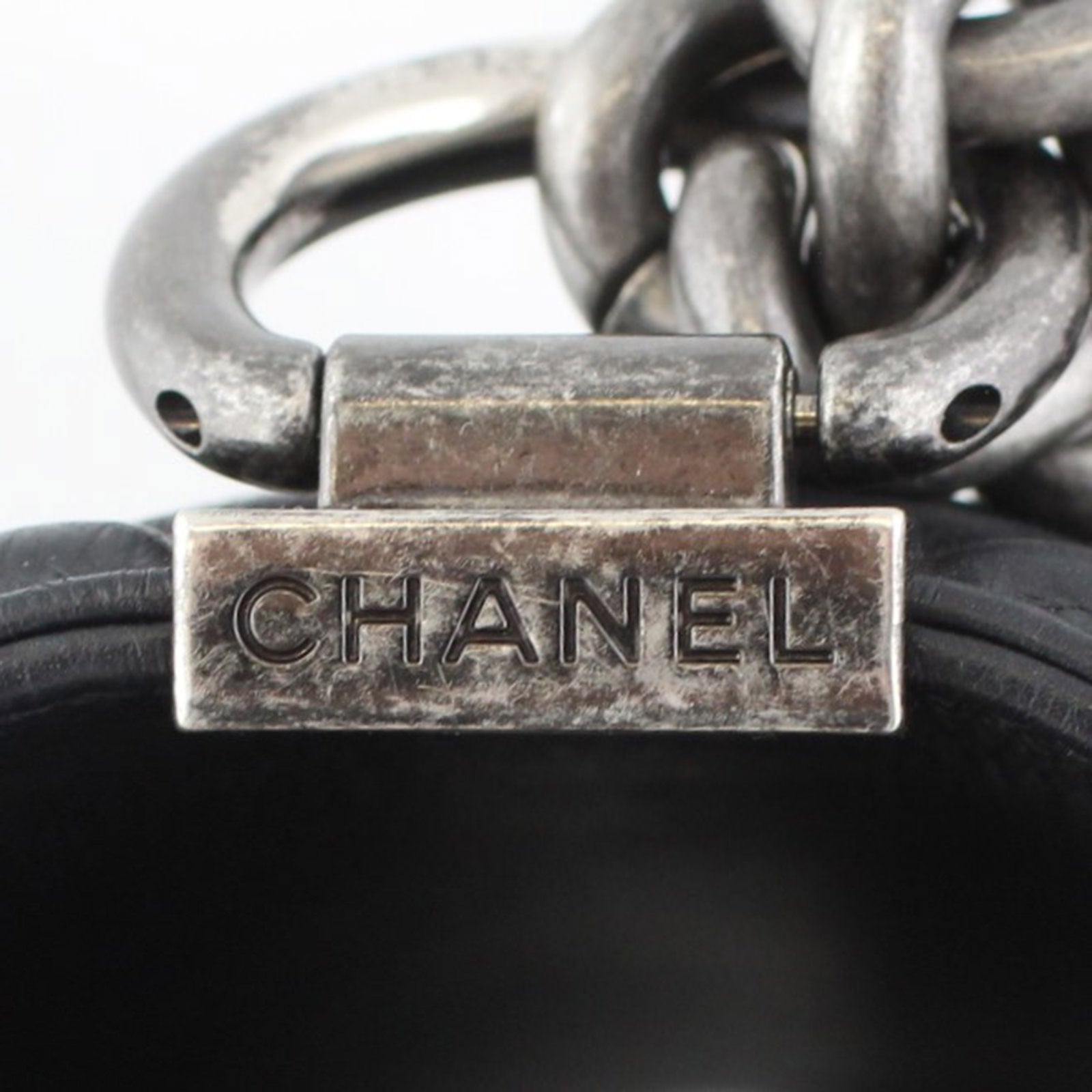Chanel Boy Bag New Medium | Black 19 Series