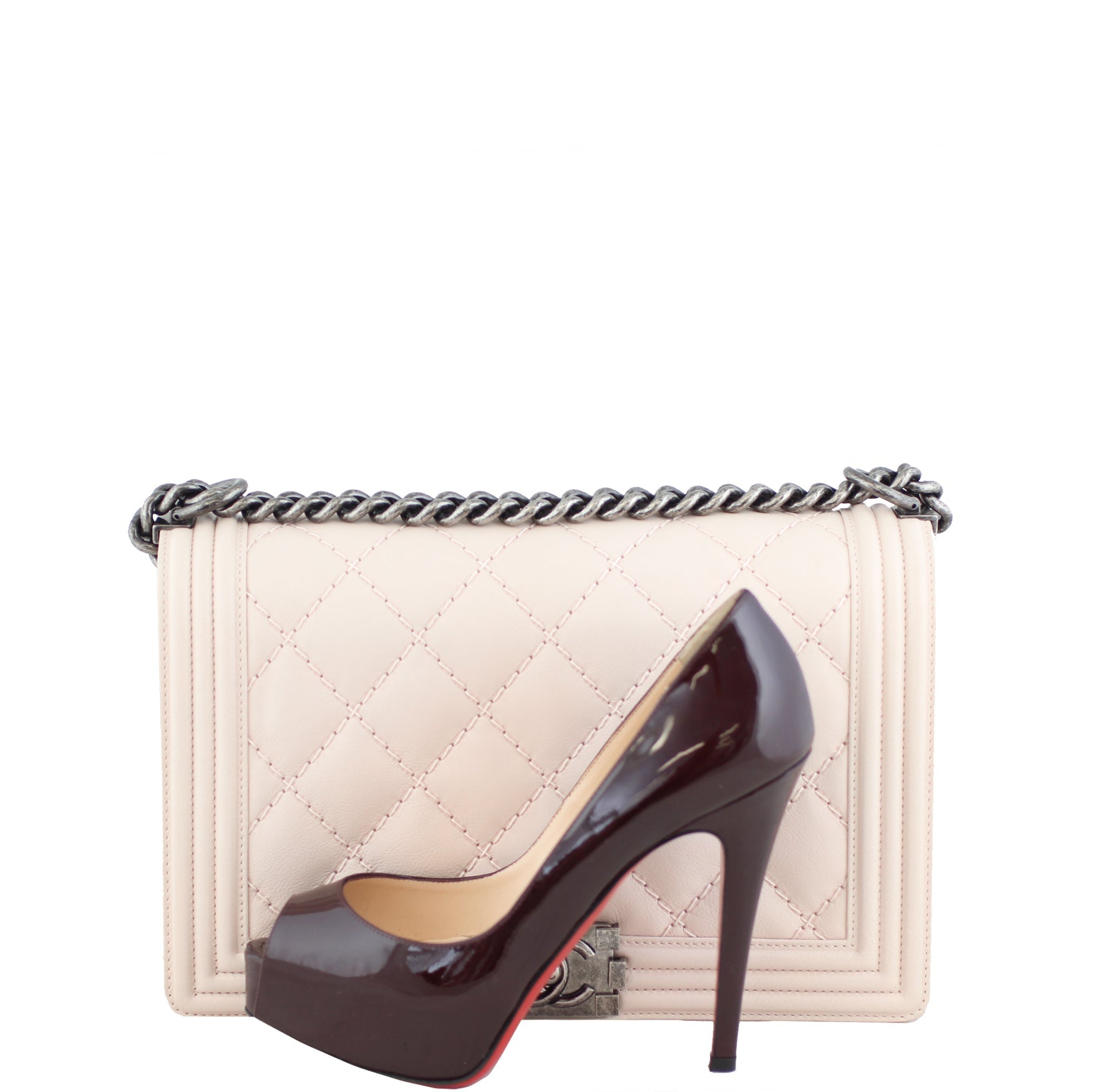 Chanel Boy Bag New Medium | Pale Pink