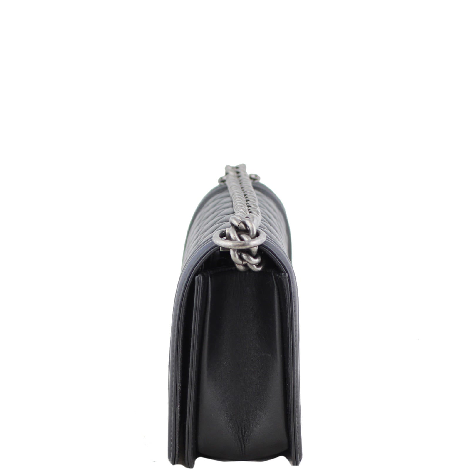 Chanel Boy Bag Old Medium | Black 24 Series