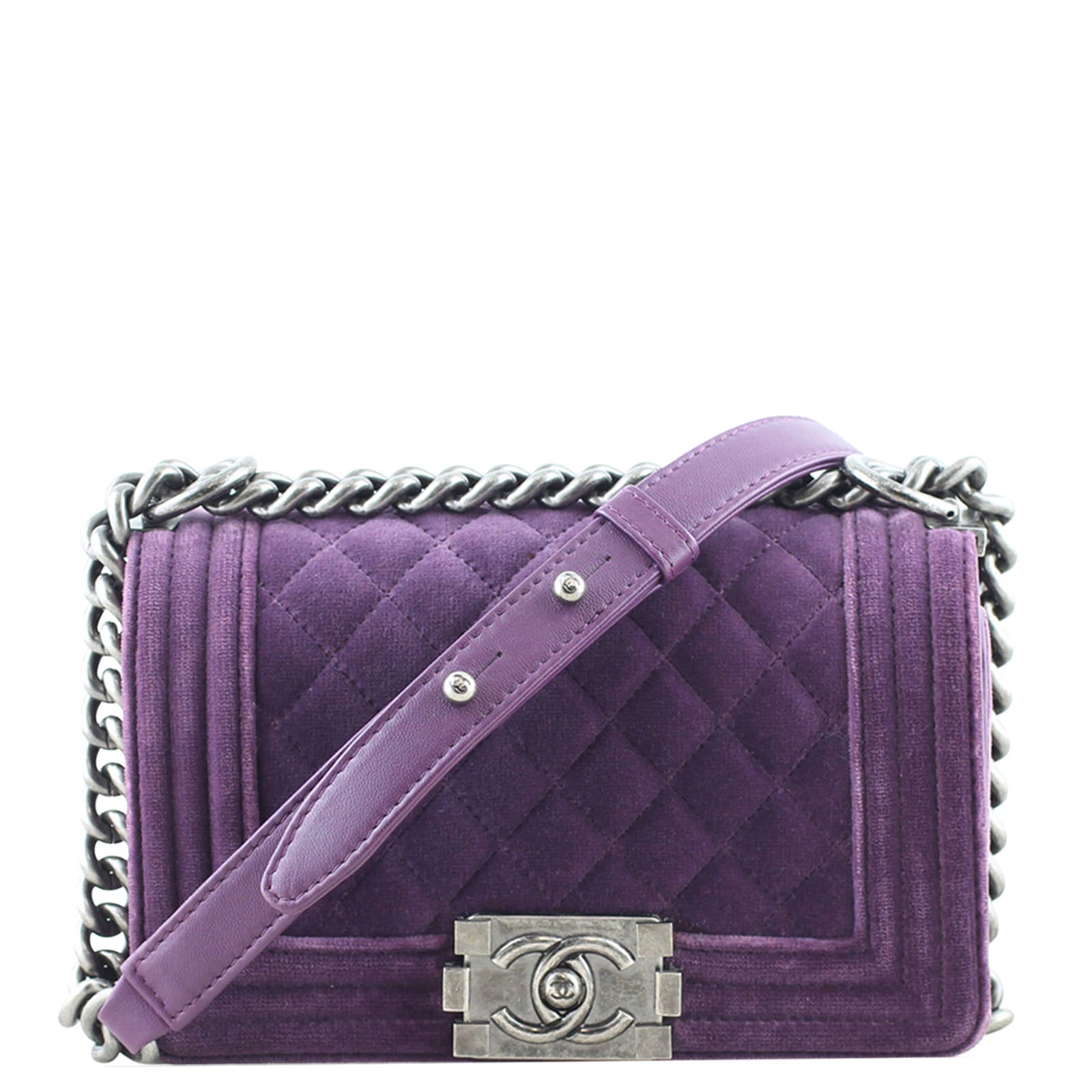 Chanel Boy Small Velvet