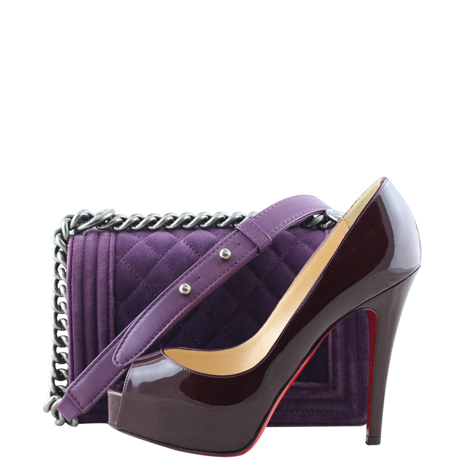 Chanel Boy Small Velvet